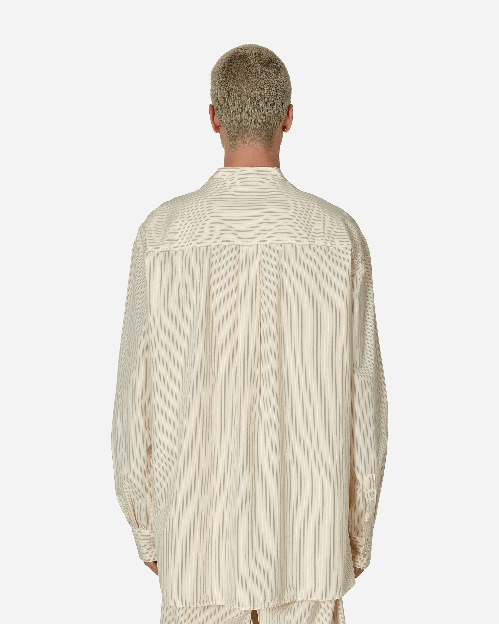 Birkenstock Stripes Longsleeve Shirt Wheat - Image 3