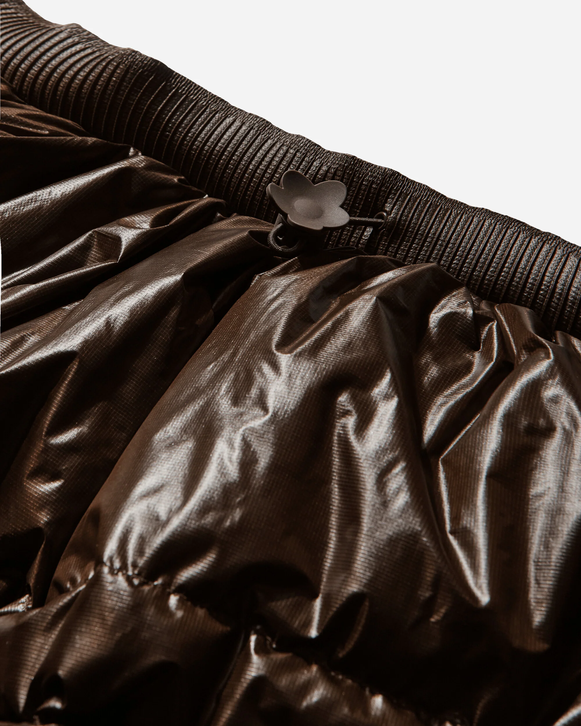 Women's Cecilie Bahnsen Elena Down Skirt Soil Brown - Image 4