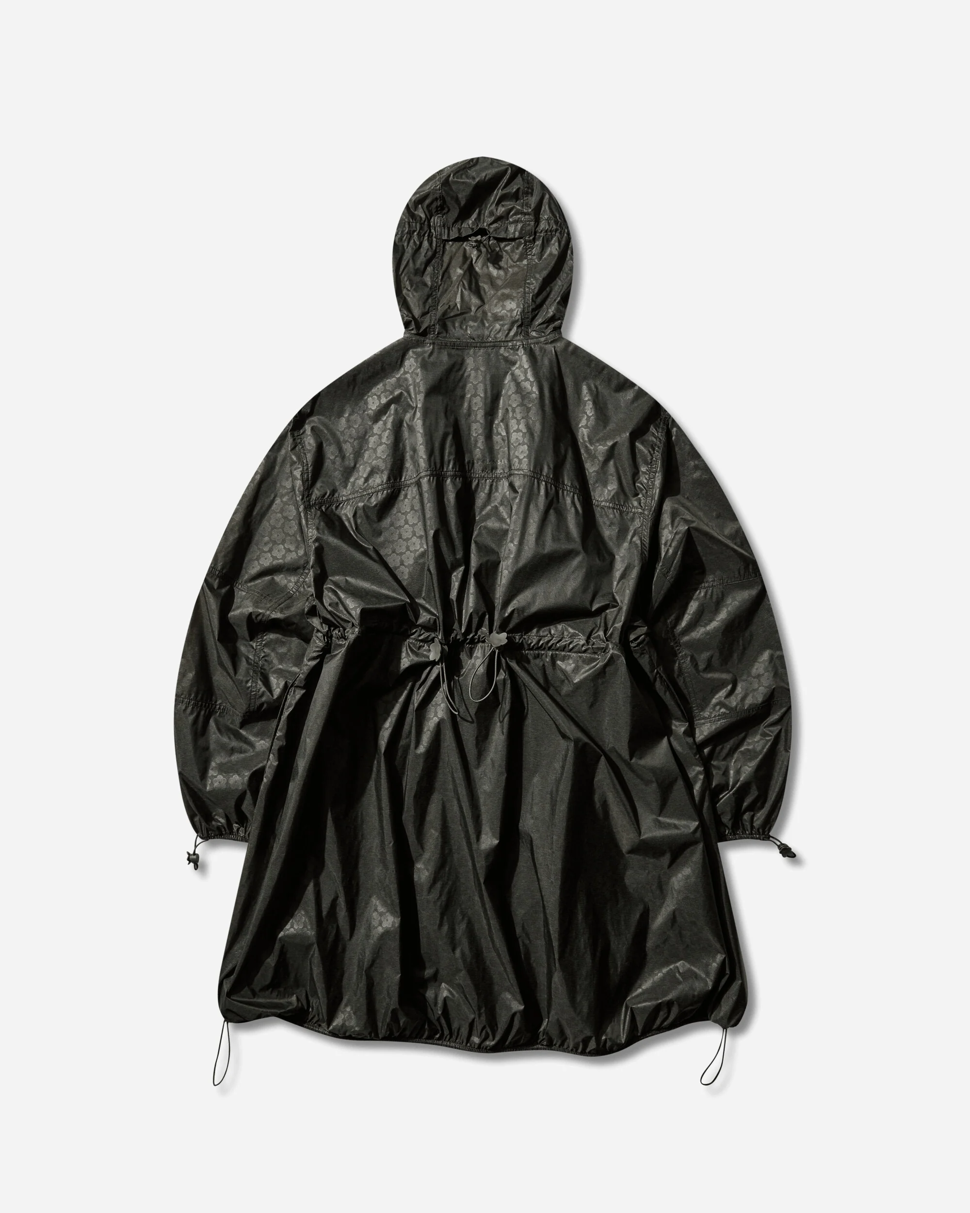 Women's Cecilie Bahnsen Emma Long Wind Jacket Forest Night Green - Image 2