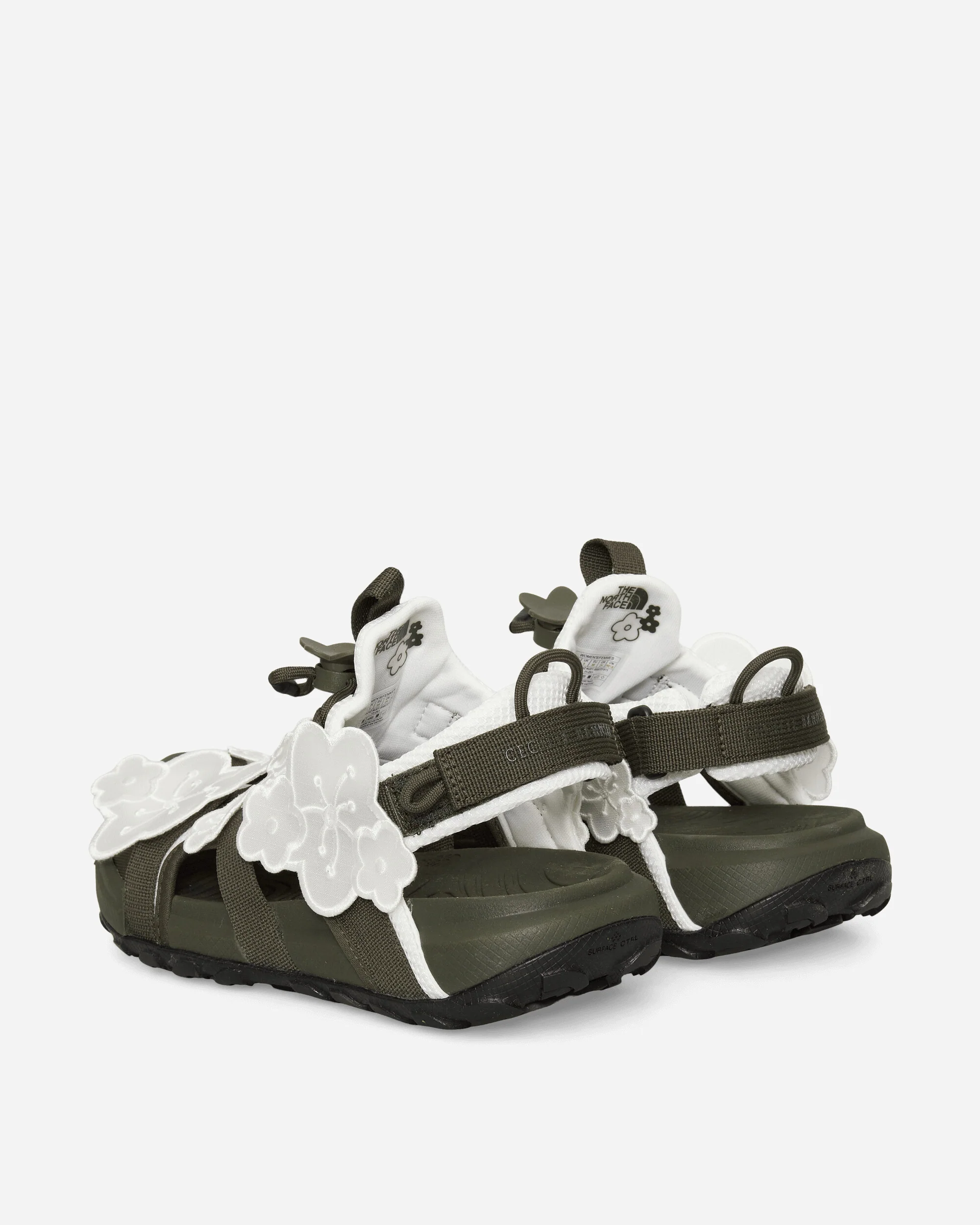 Women's Cecilie Bahnsen Bekah Shoes White / Green - Image 4