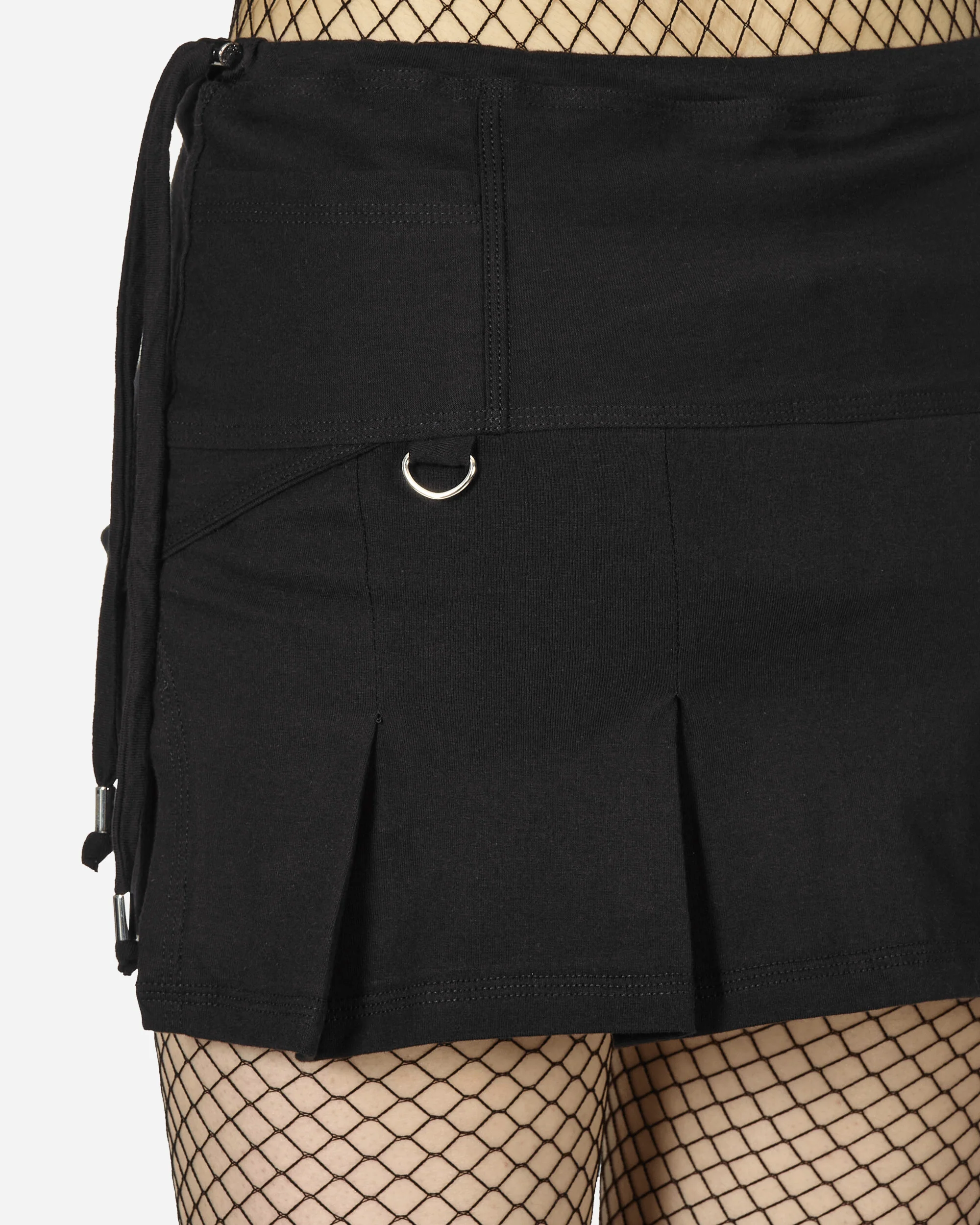 Byte Cargo Mini Skirt Black - Image 5