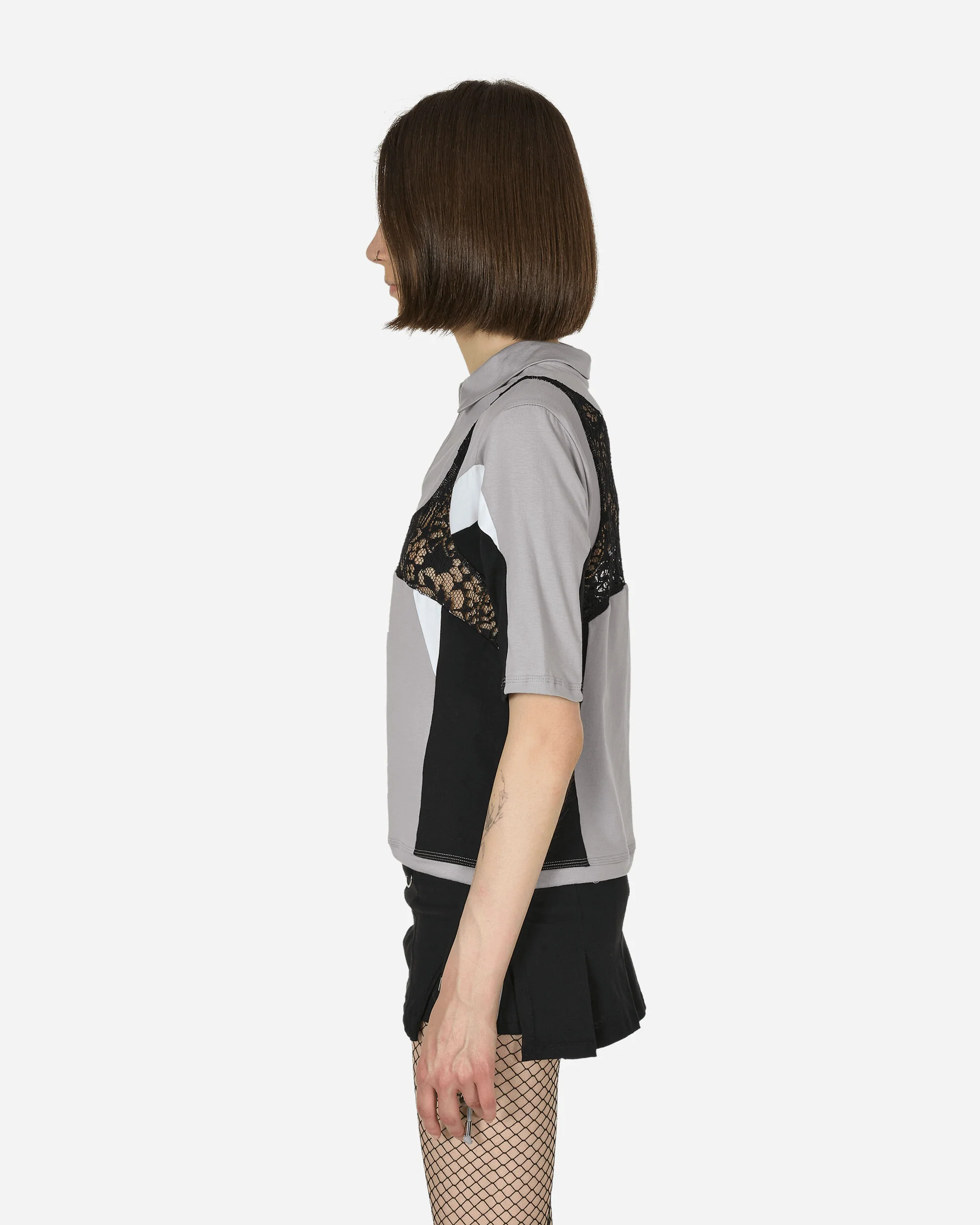 Plug Lace Polo Grey - Image 2