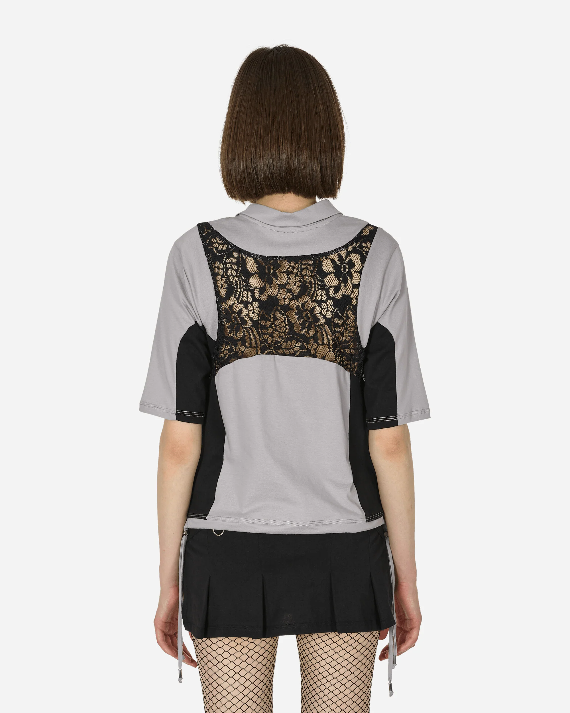 Plug Lace Polo Grey - Image 3