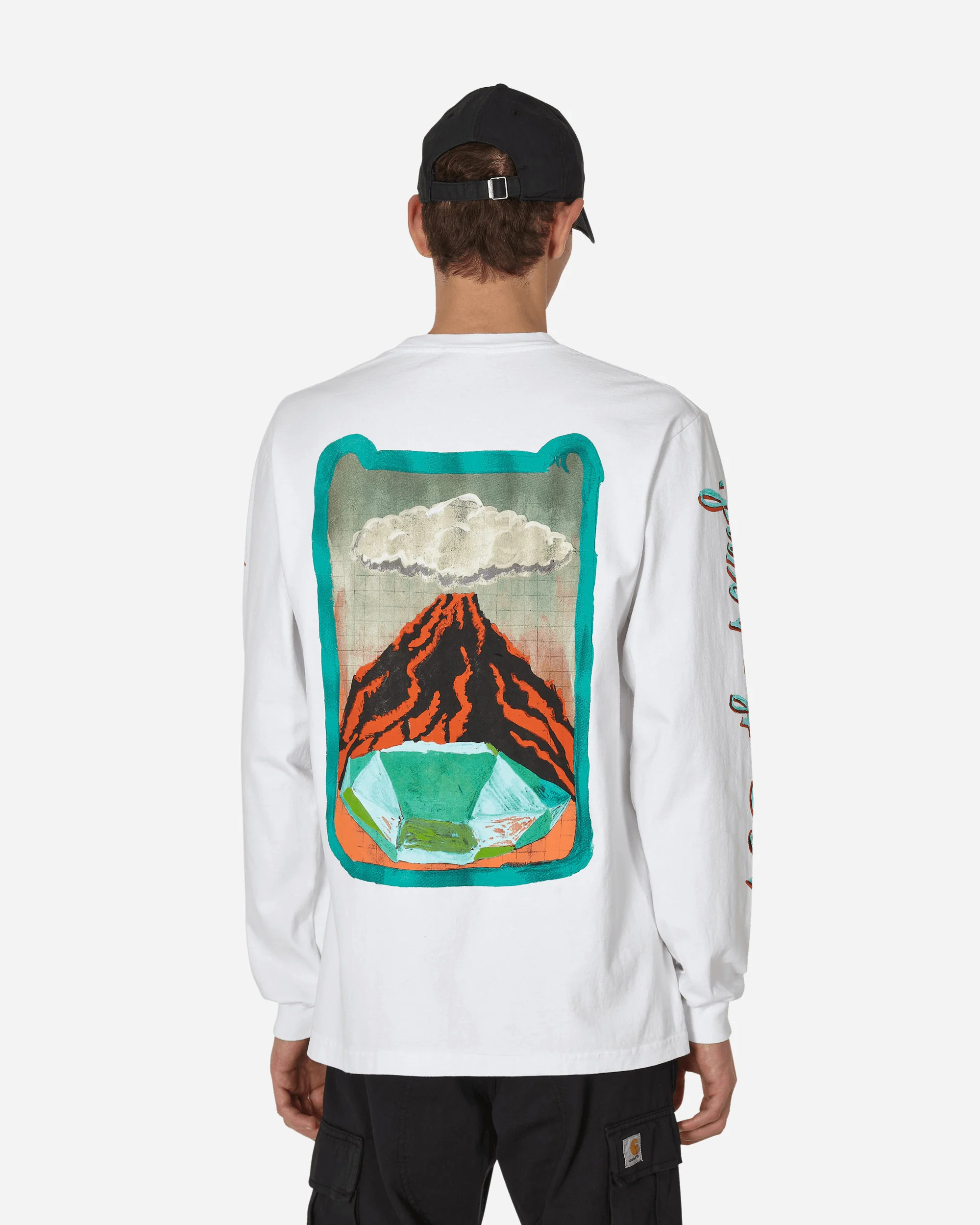 Cauleen Smith Sea The Sound Longsleeve T-Shirt White - Image 3