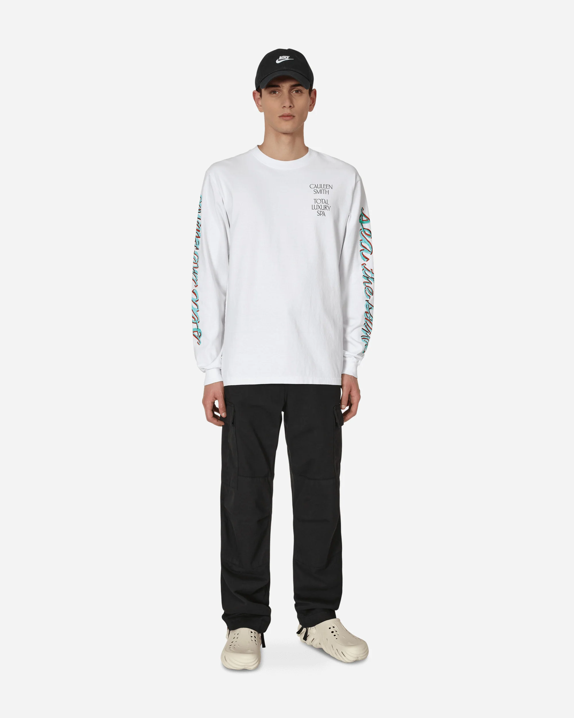 Cauleen Smith Sea The Sound Longsleeve T-Shirt White - Image 4