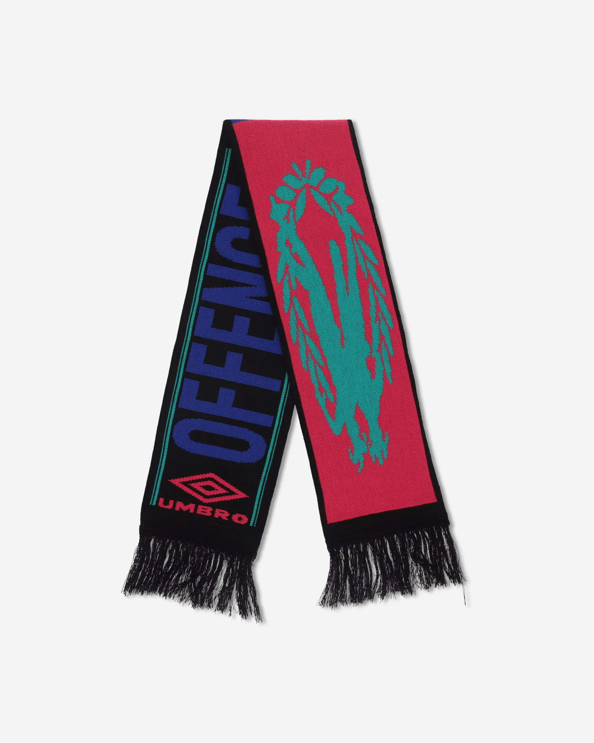 Acid Security Scarf Black / Blue / Hot Pink - Image 3
