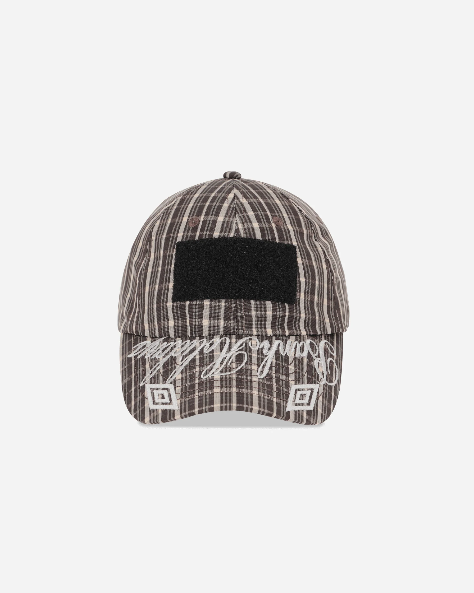 Check Hazard Cap Beige / Dark Brown - Image 2