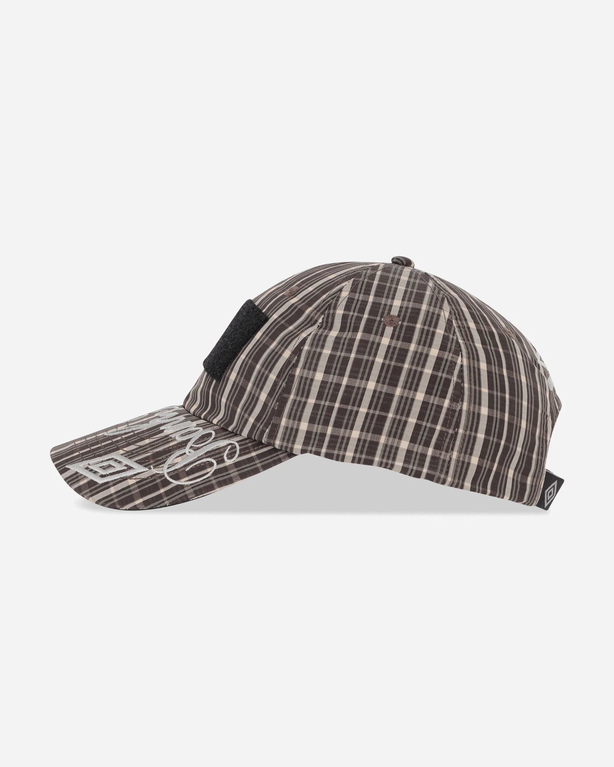 Check Hazard Cap Beige / Dark Brown - Image 3