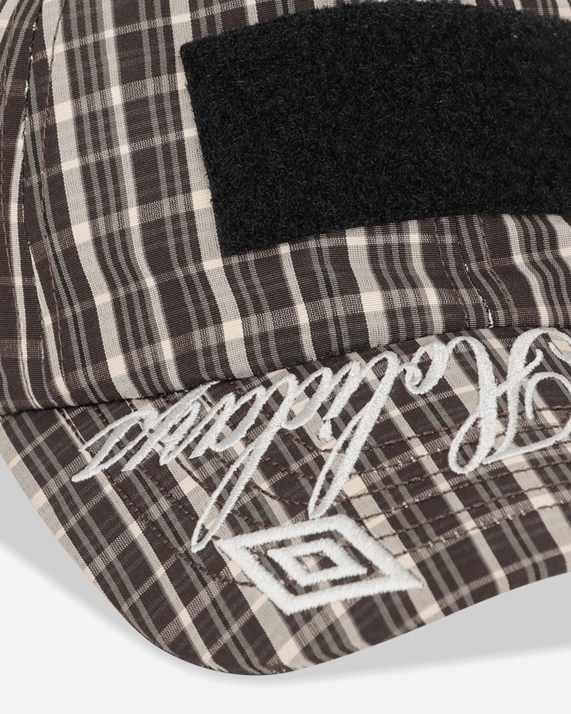 Check Hazard Cap Beige / Dark Brown - Image 6