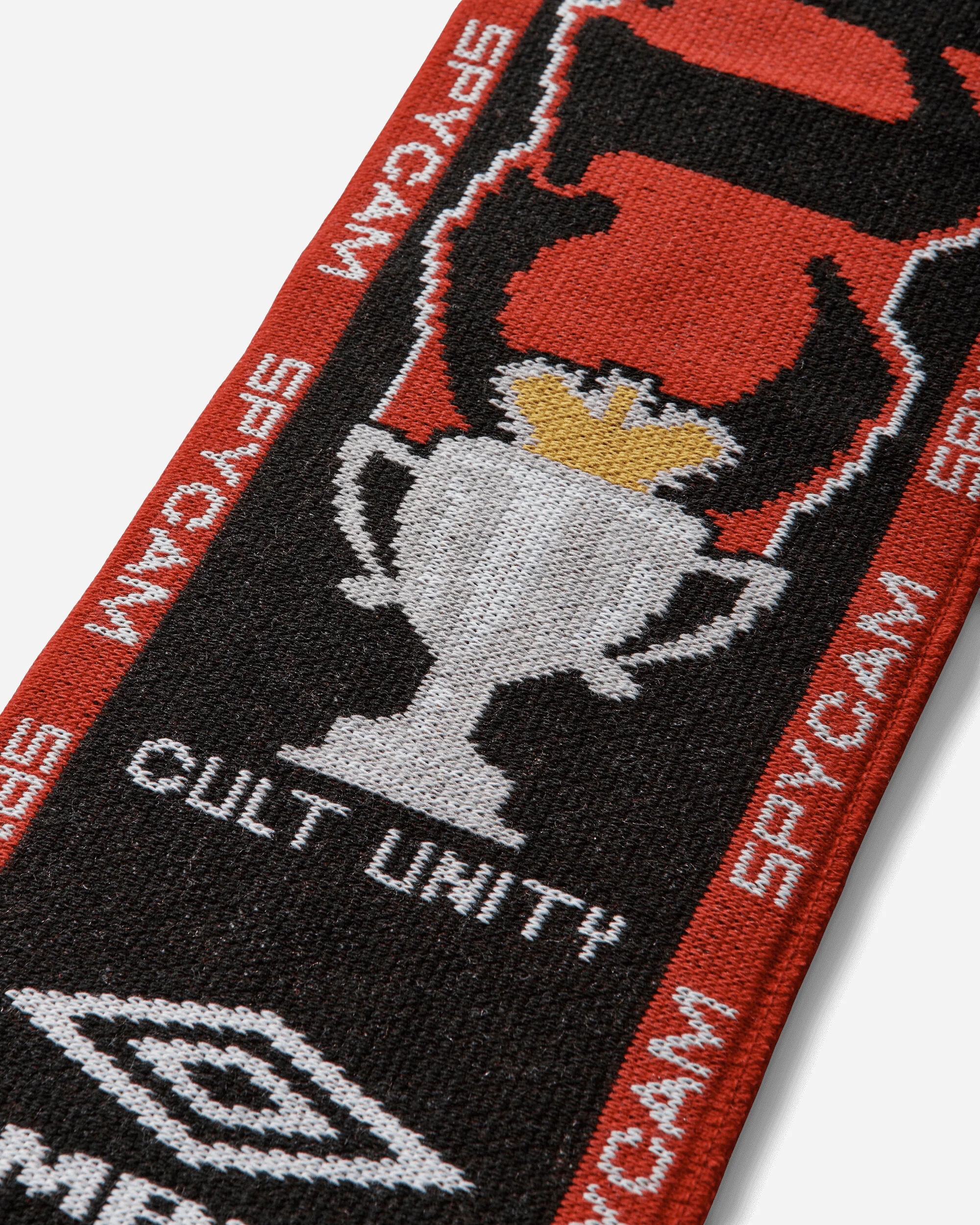 Cult Unity Scarf Black / Red - Image 5