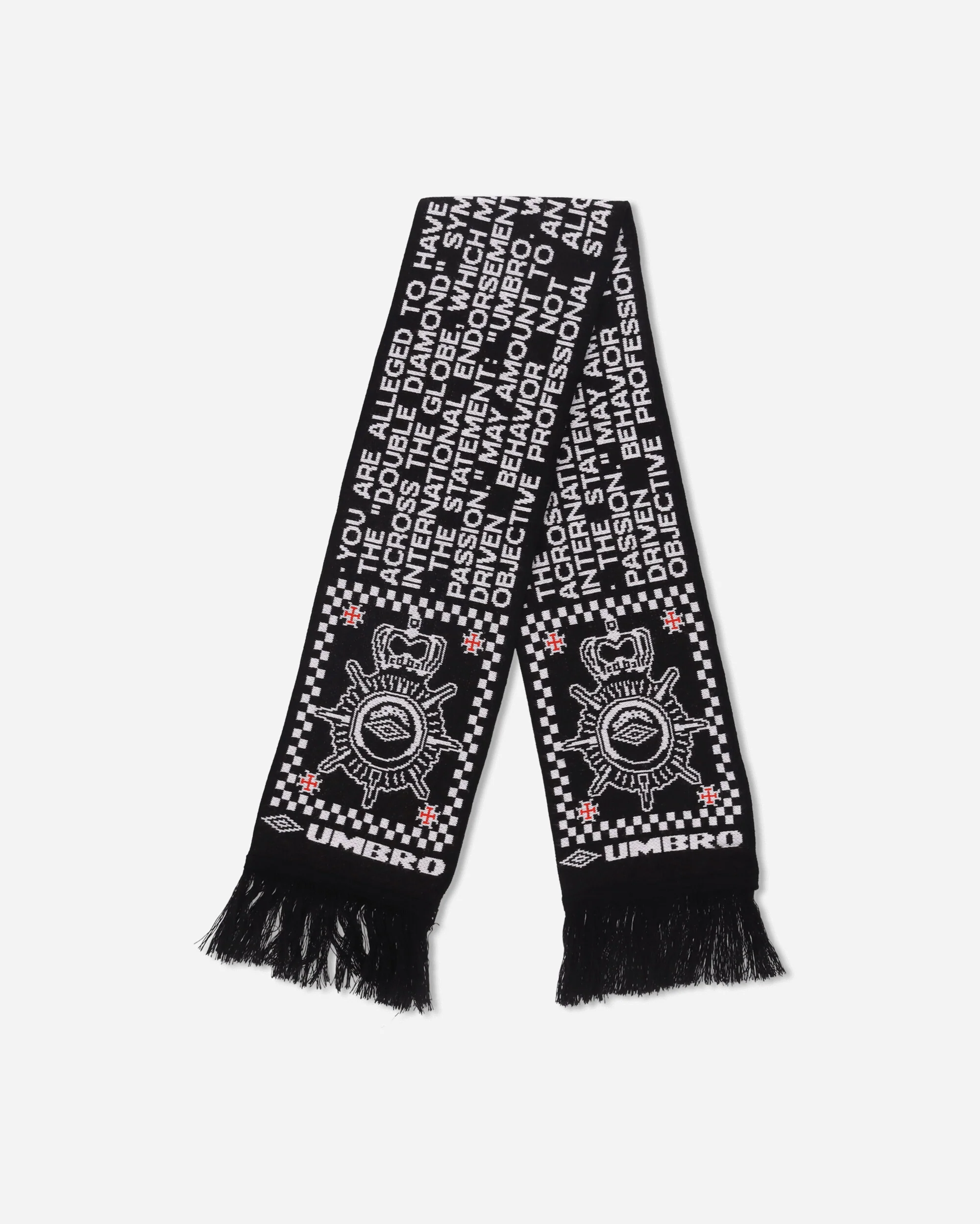 Notice Scarf Black / White - Image 2