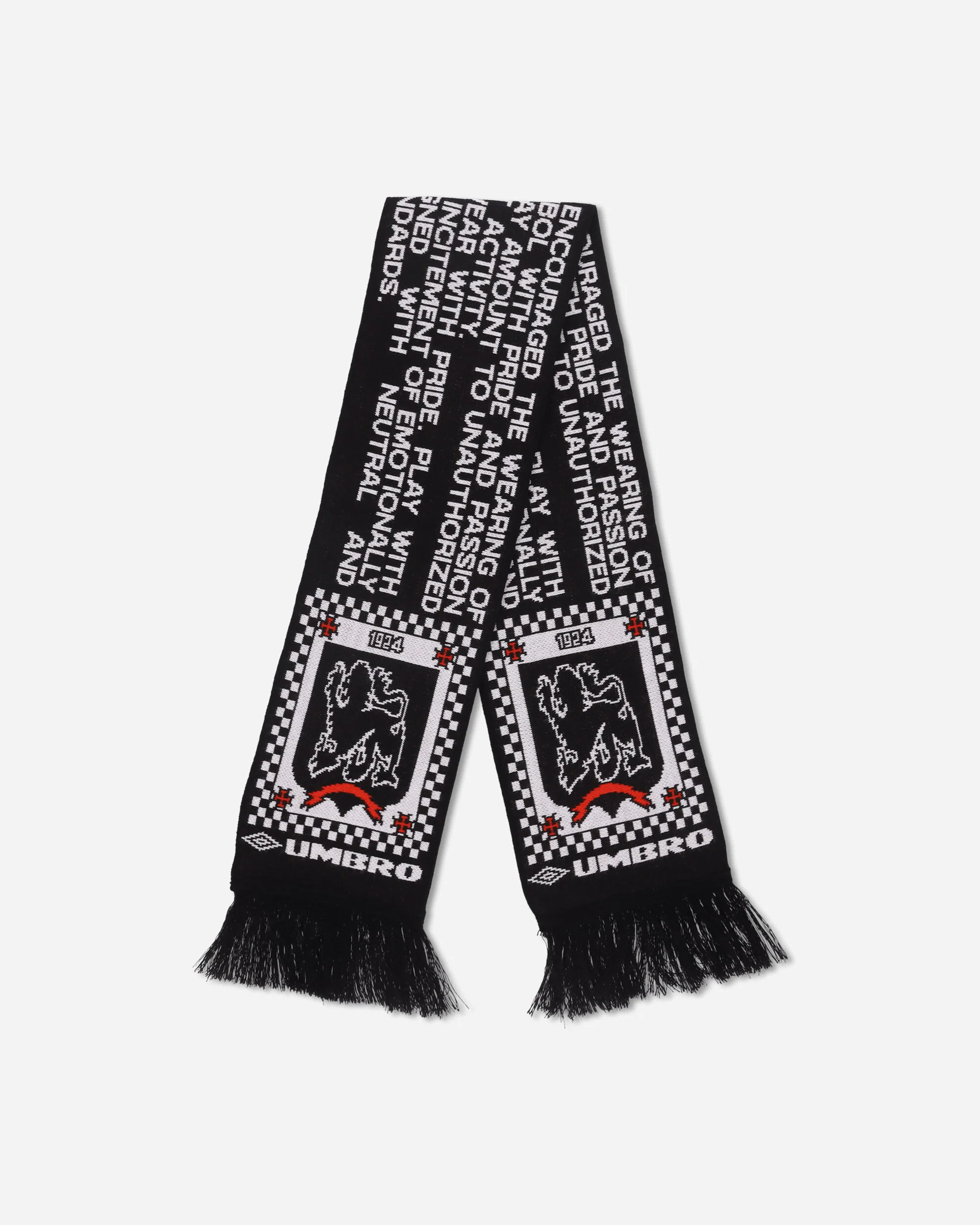Notice Scarf Black / White - Image 3