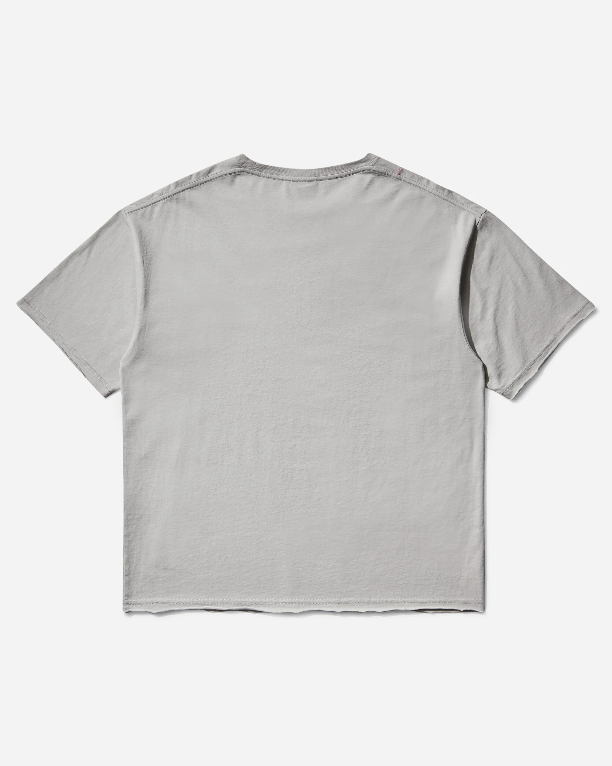 Bank Holiday T-Shirt Light Grey / Hot Pink - Image 2