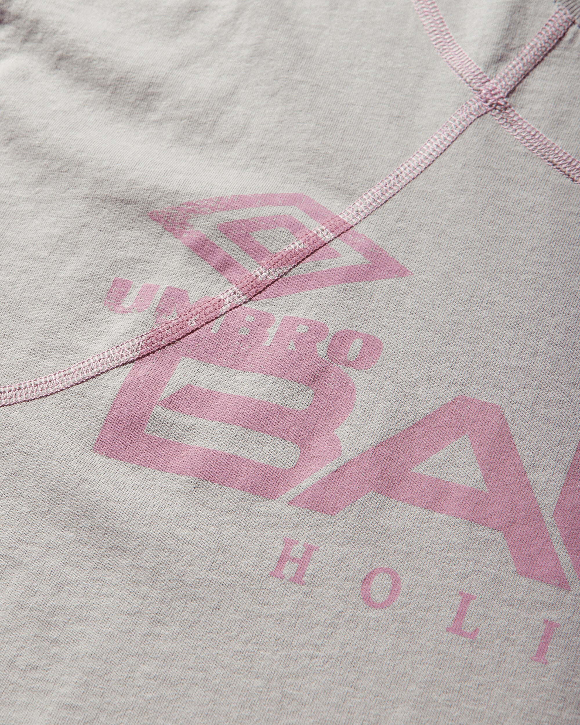 Bank Holiday T-Shirt Light Grey / Hot Pink - Image 3