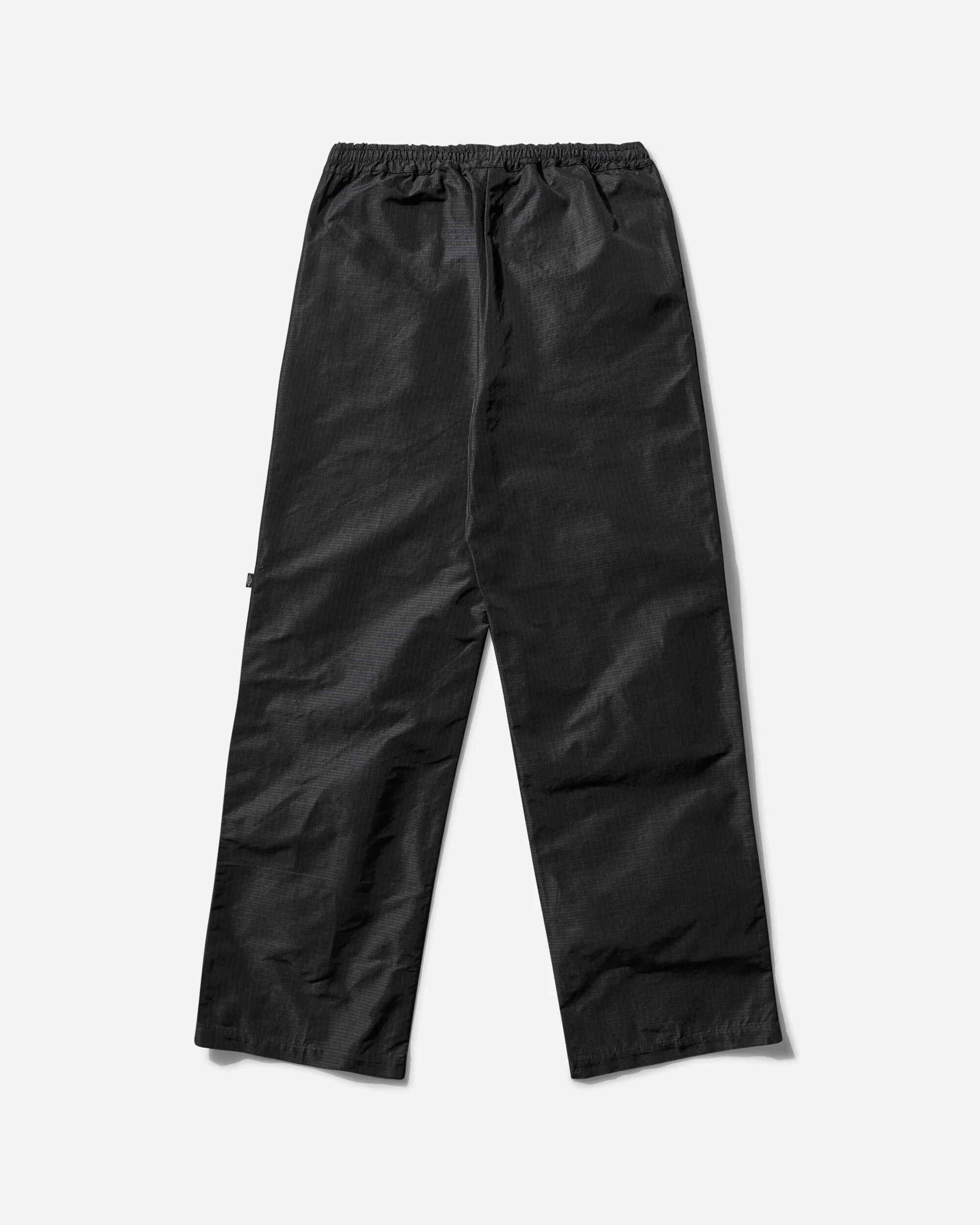 Men's Check Track Pants Navy / Dark Brown - Image 2