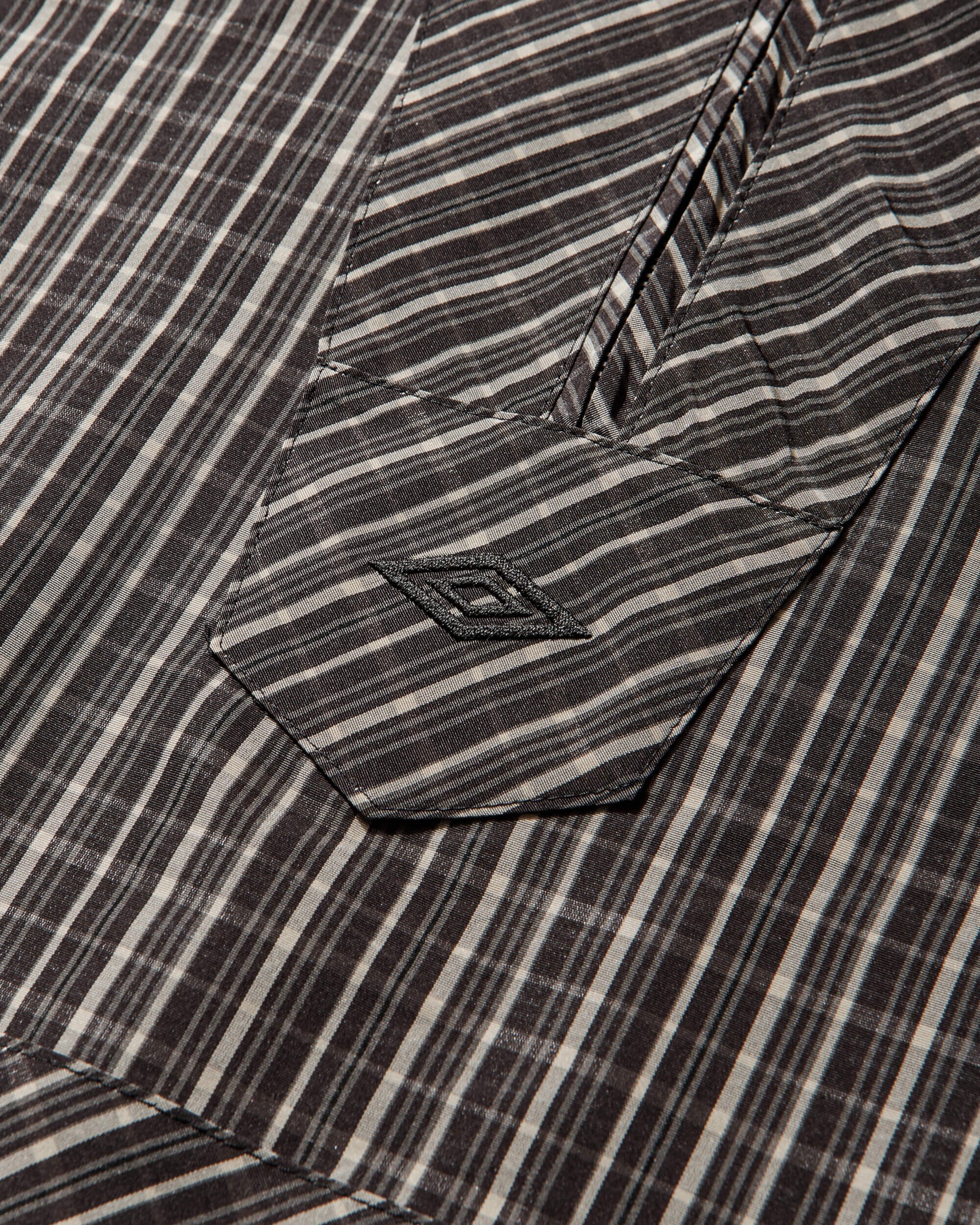 Checked Masked Anorak Beige / Dark Brown - Image 3