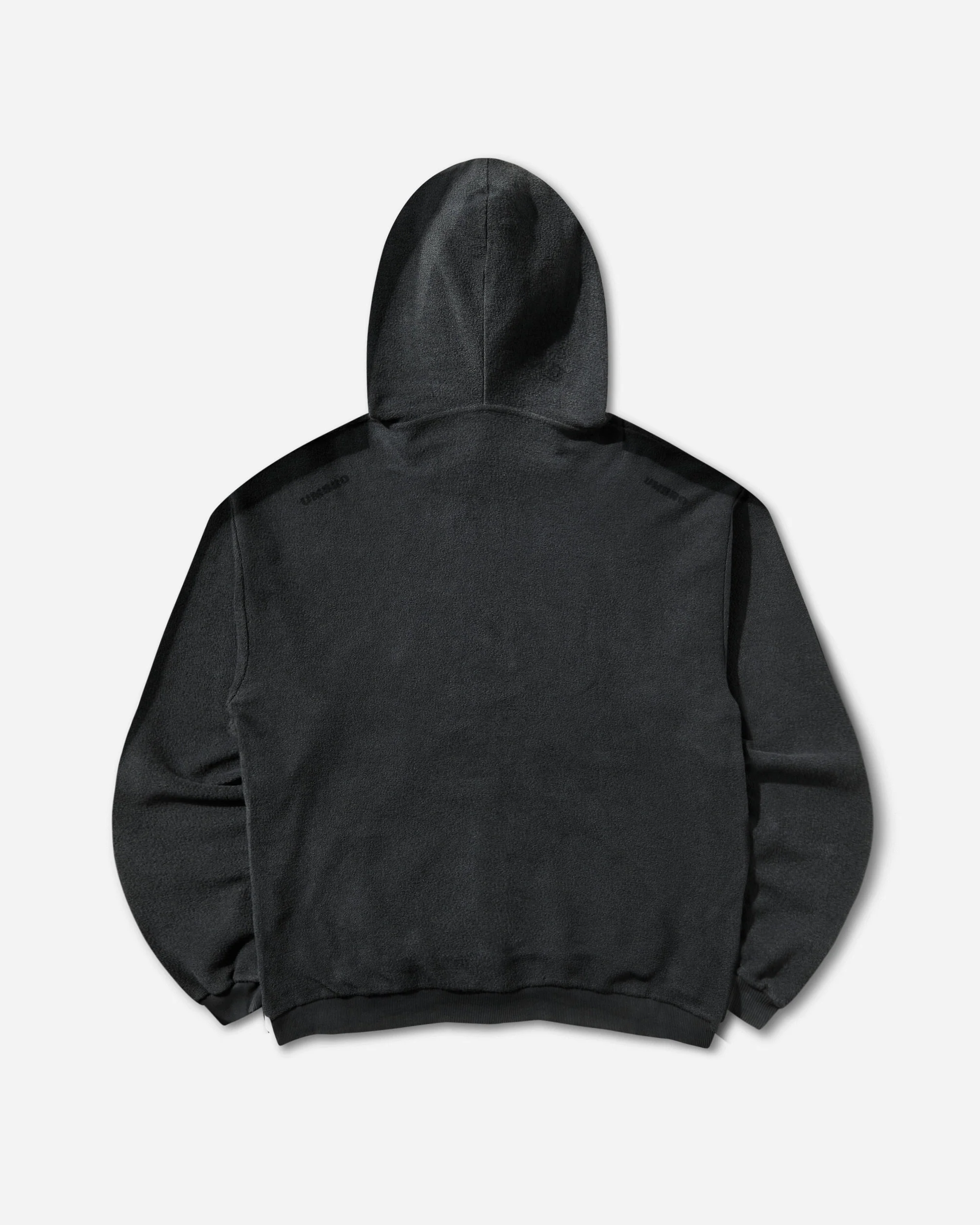 Lasered Masked Hoodie Washed Black - Image 2