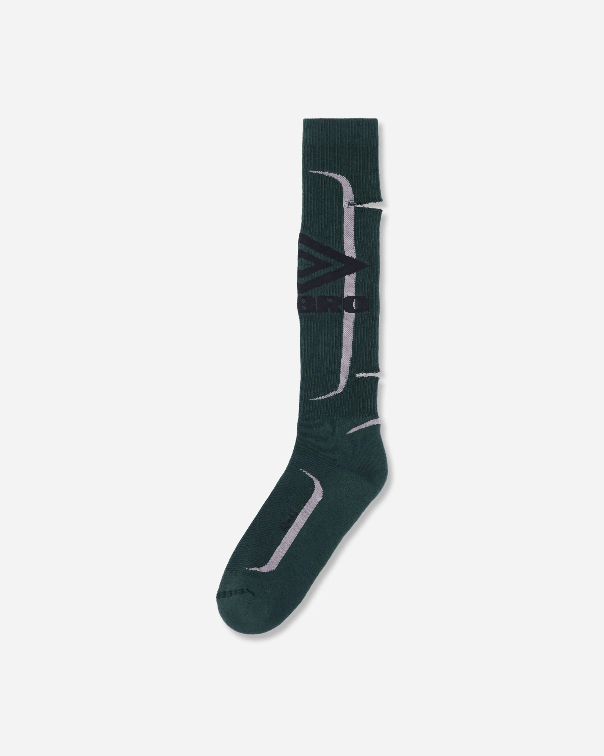 Logo Socks Dark Olive - Image 2