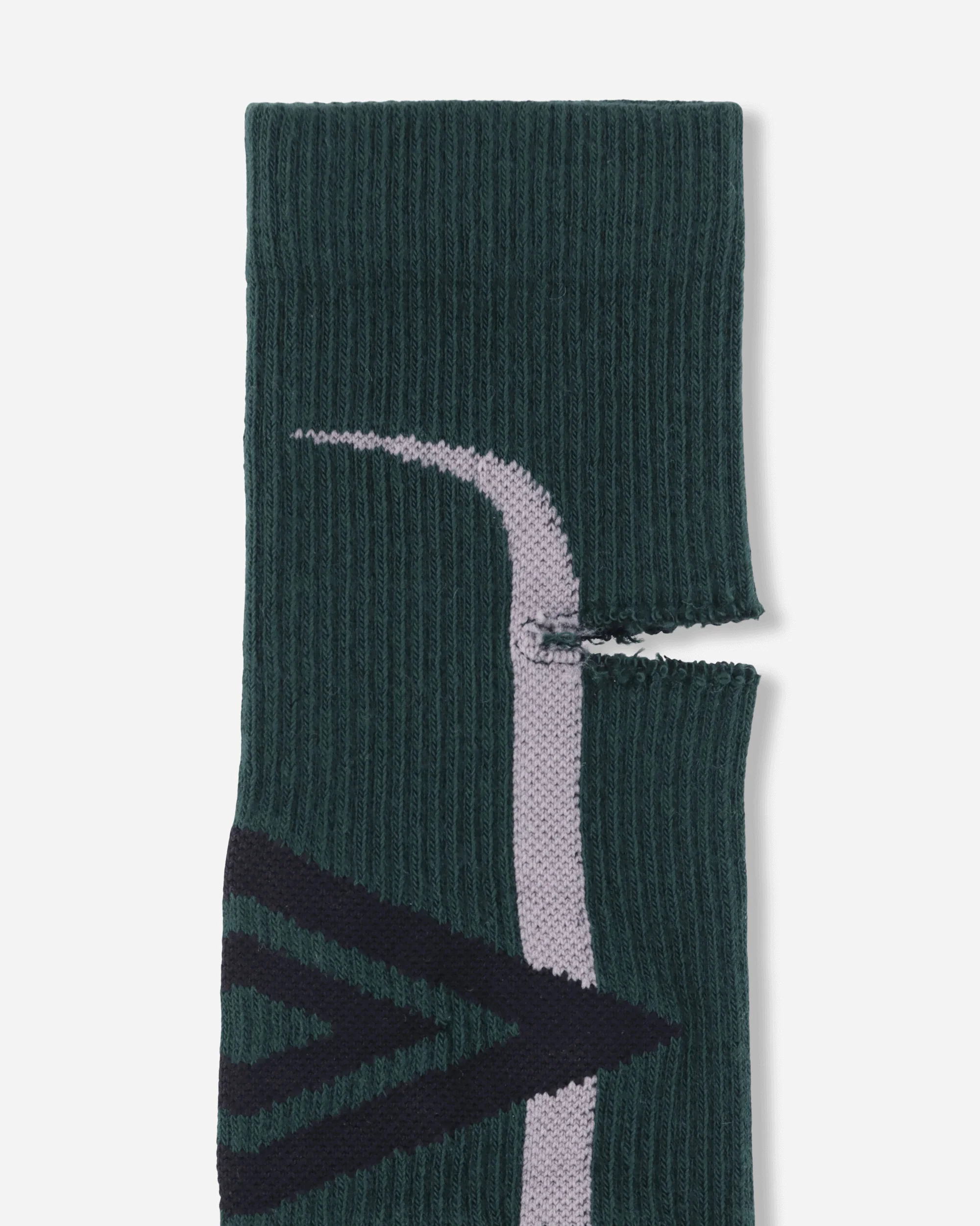 Logo Socks Dark Olive - Image 5
