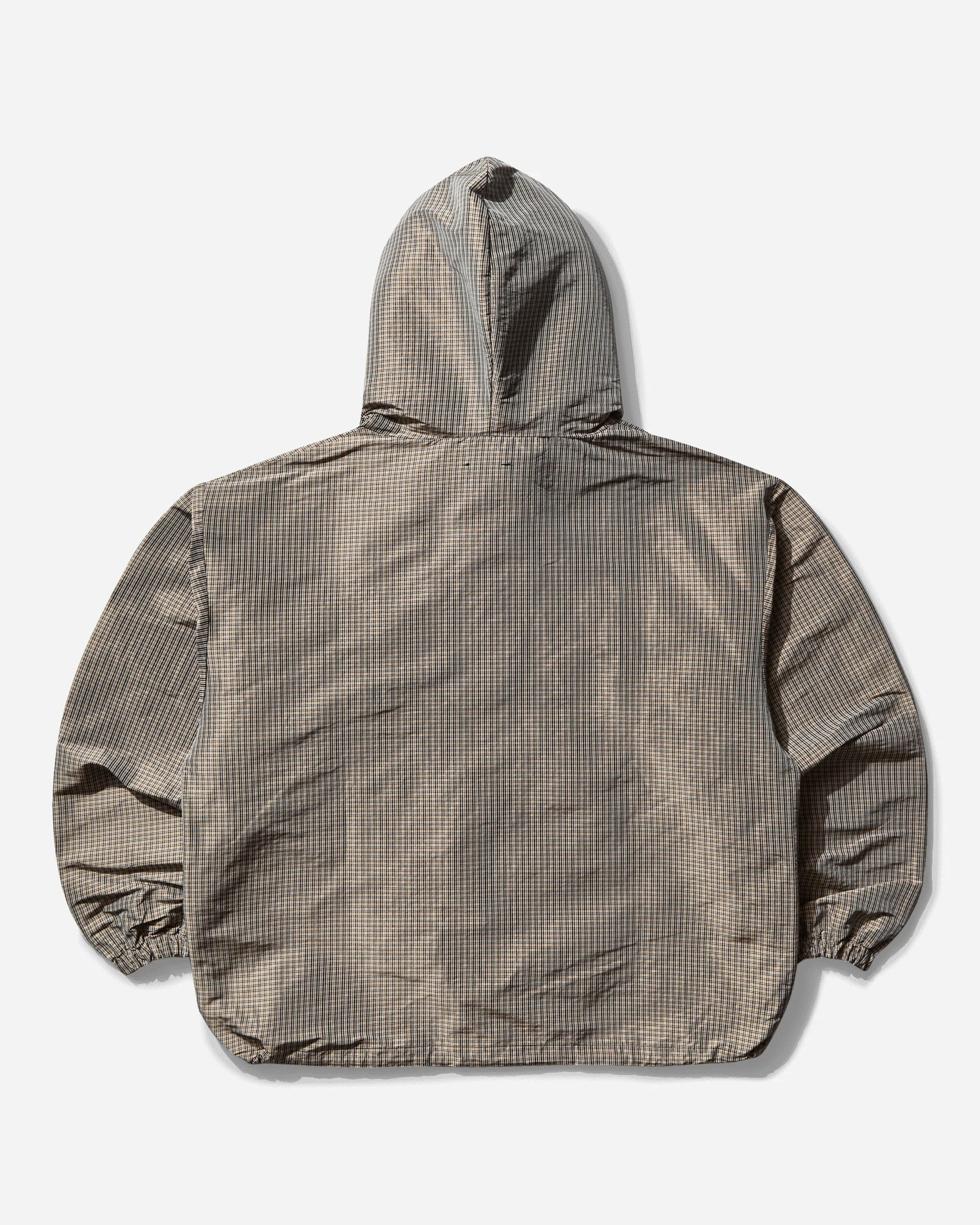 Men's Masked Check Anorak Beige / Black - Image 2