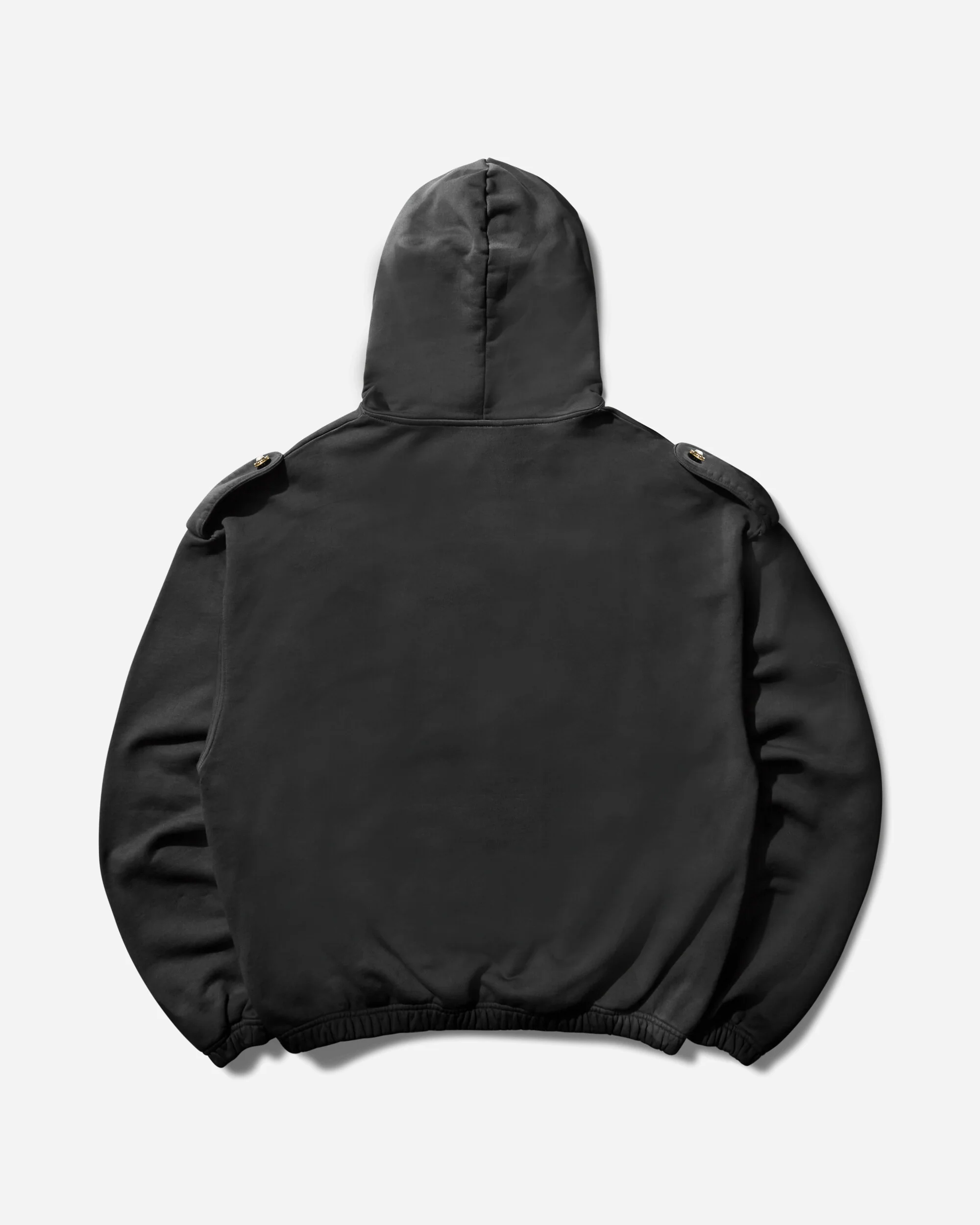 Medal Masked Hoodie Strong Wash Black - Image 2
