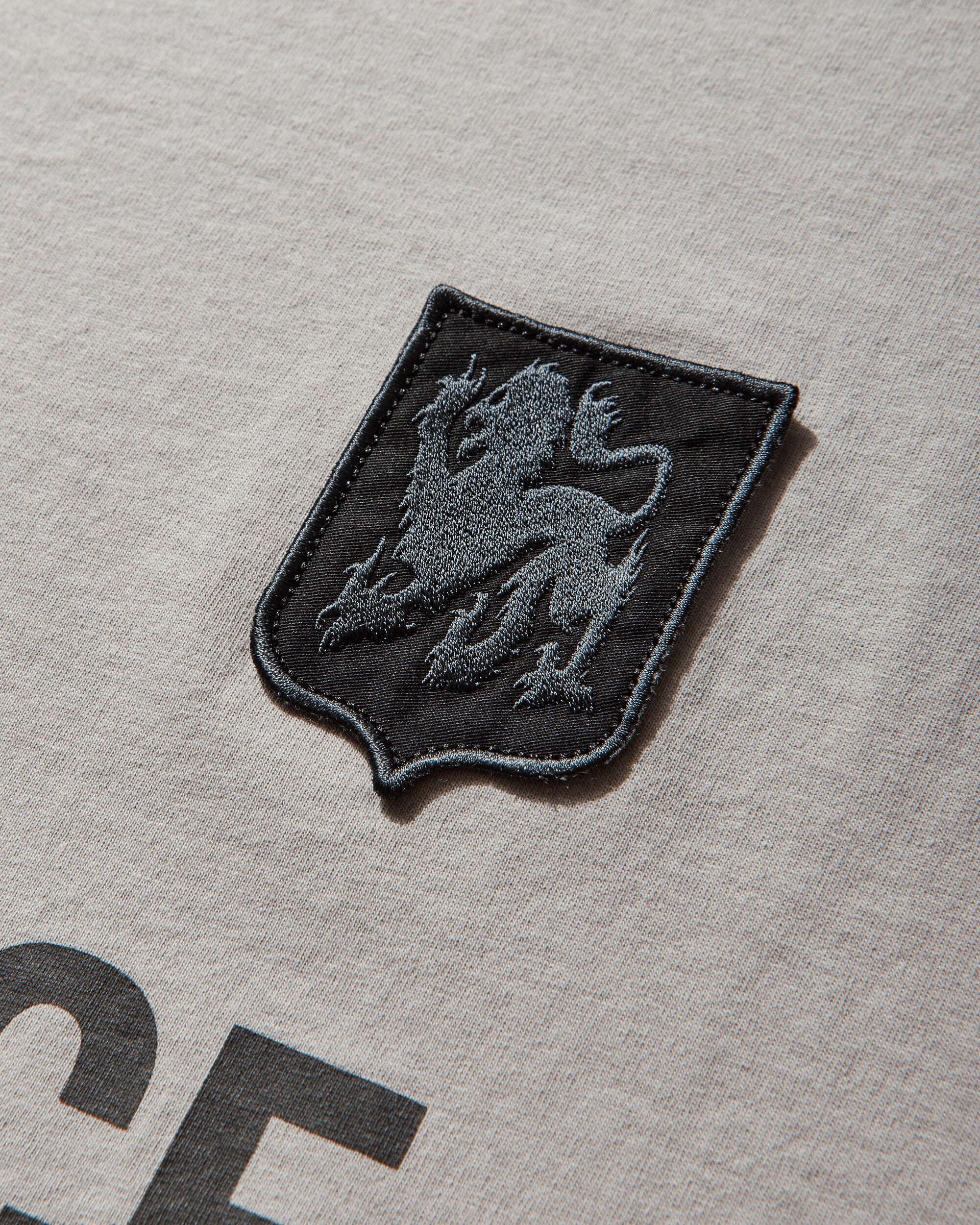 Offence Defence T-Shirt Light Grey - Image 3