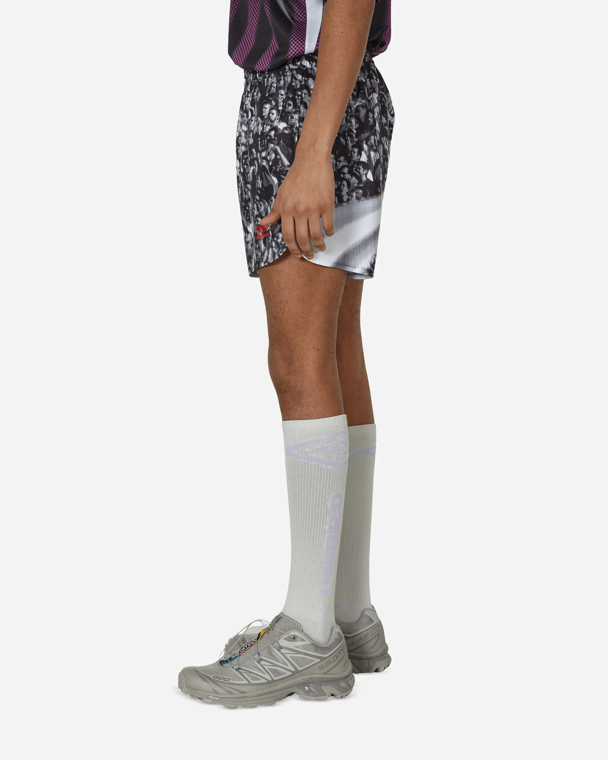 Printed Shorts White / Black - Image 2