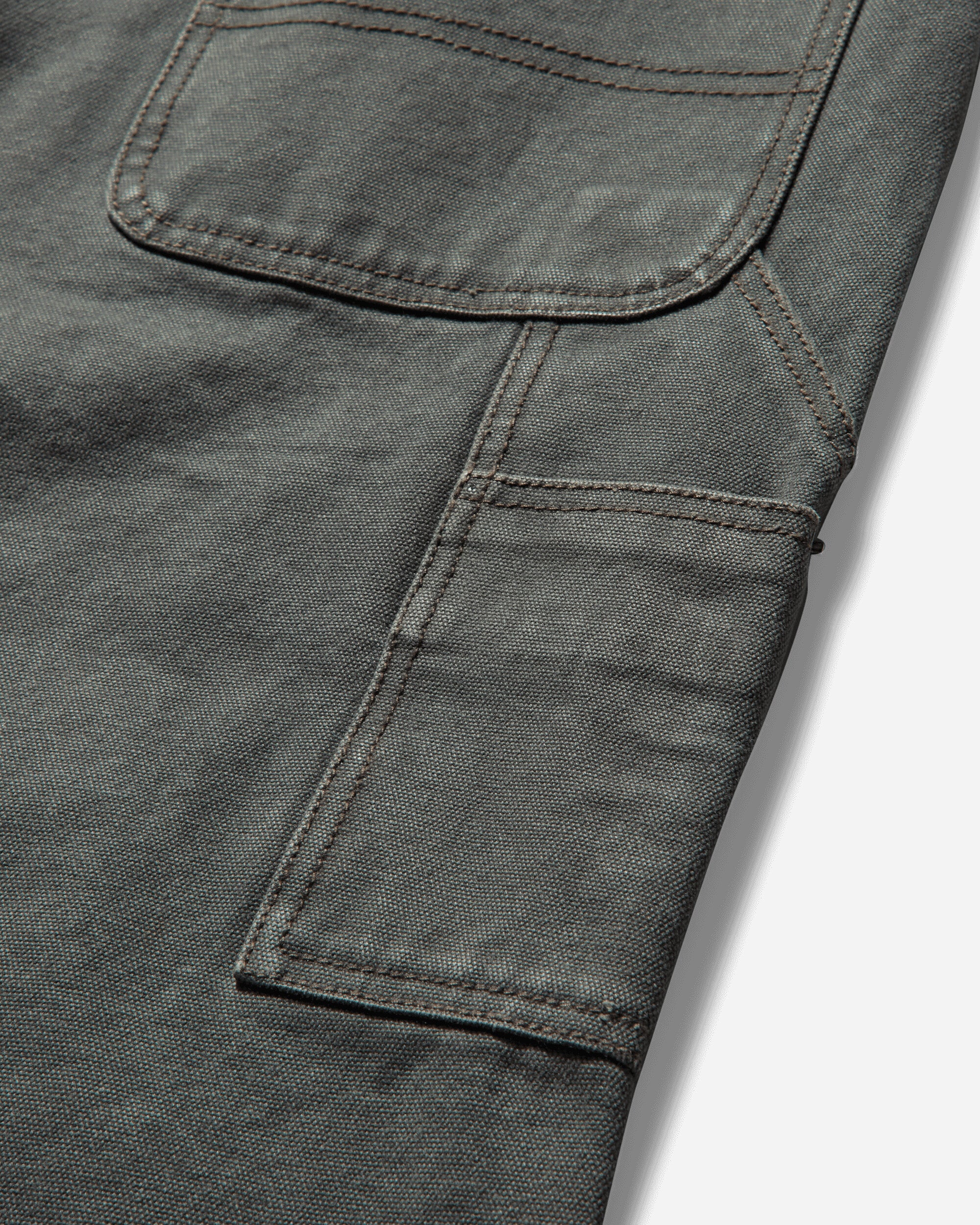 Men's Shinguard Canvas Pants Dark Olive - Image 4