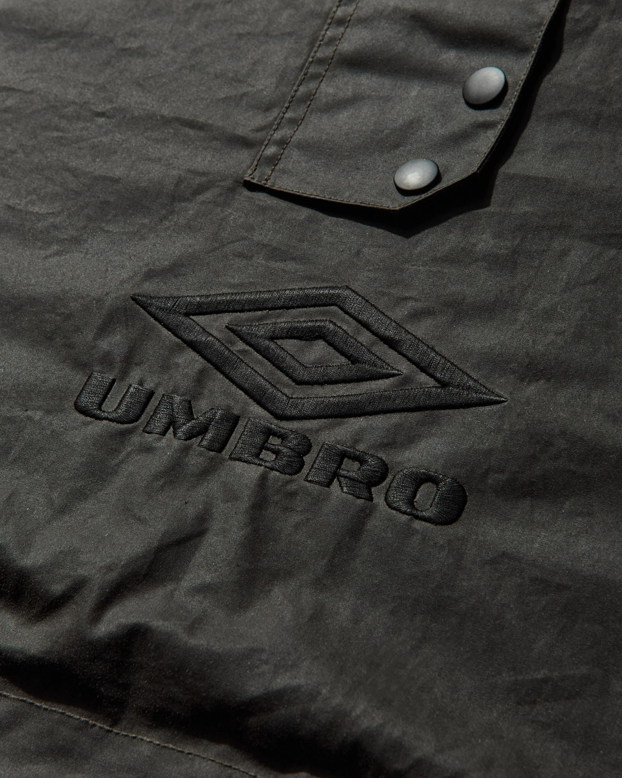 Men's Smock Waxed Anorak Dark Olive - Image 3