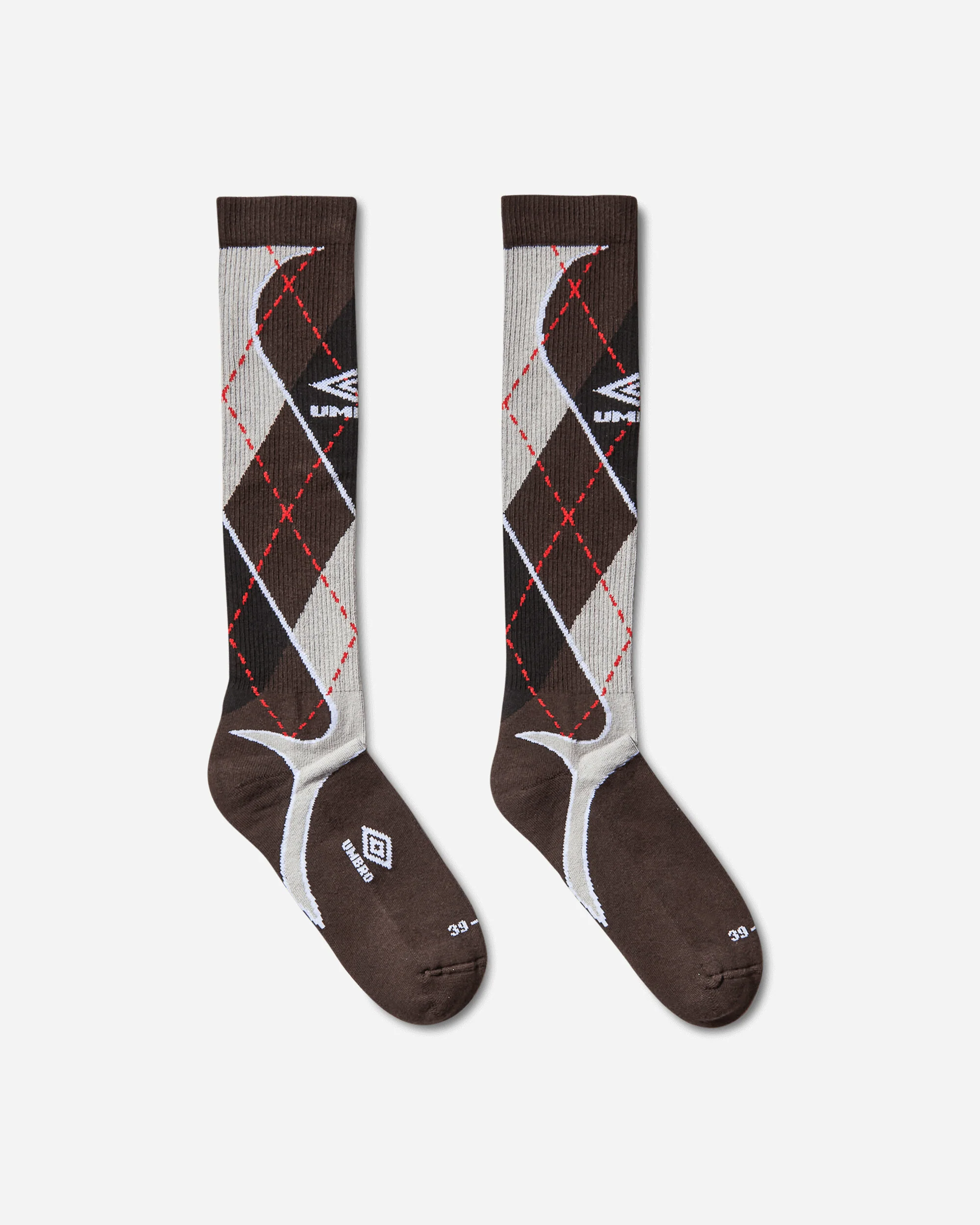 Sport Argyle Socks Black / Dark Gray - Image 2