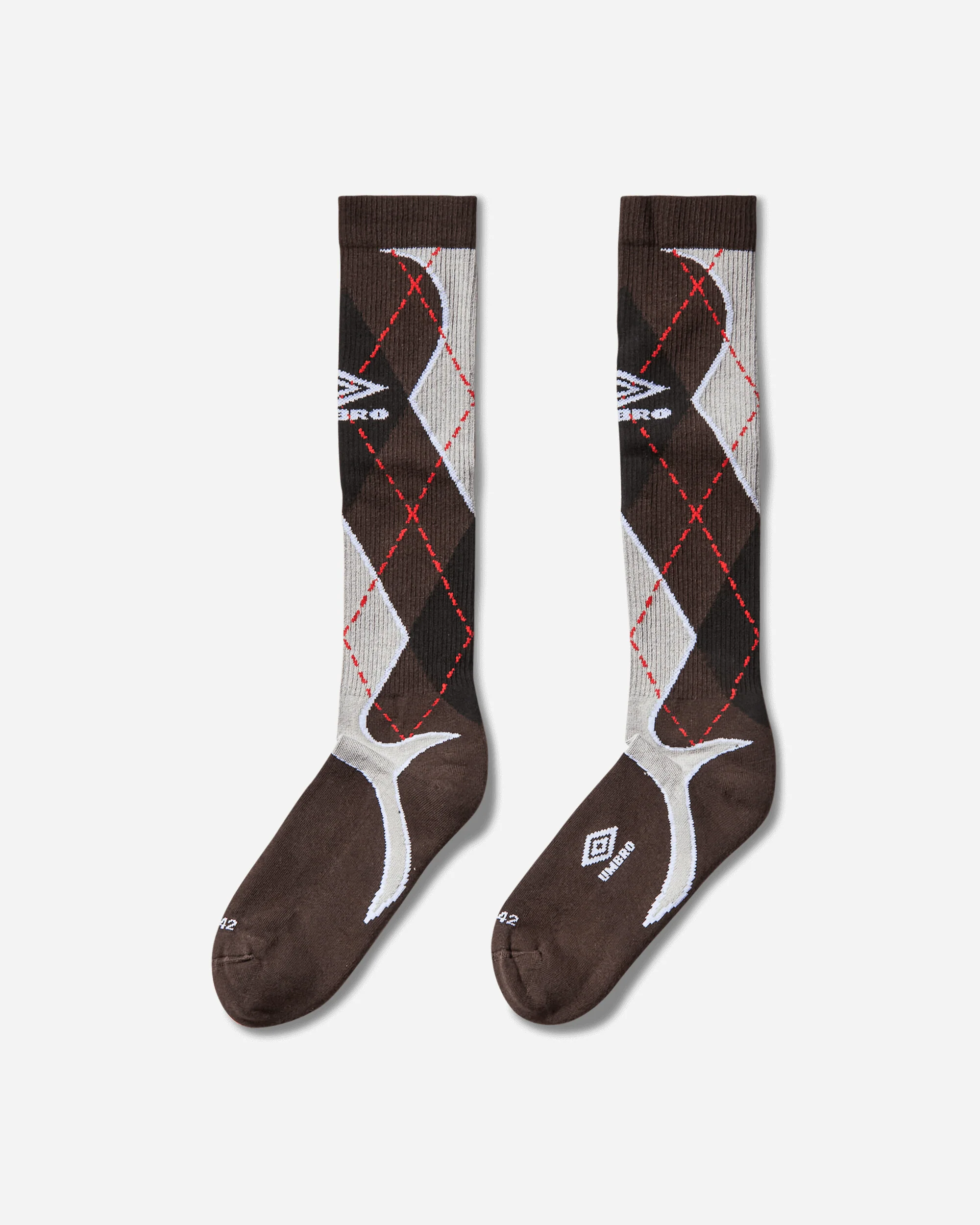Sport Argyle Socks Black / Dark Gray - Image 3