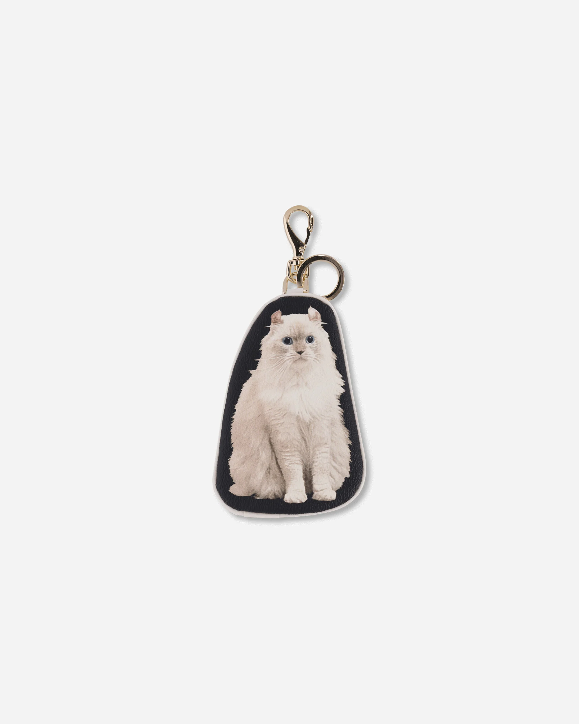 Cat PVC Pouch Black - Image 2