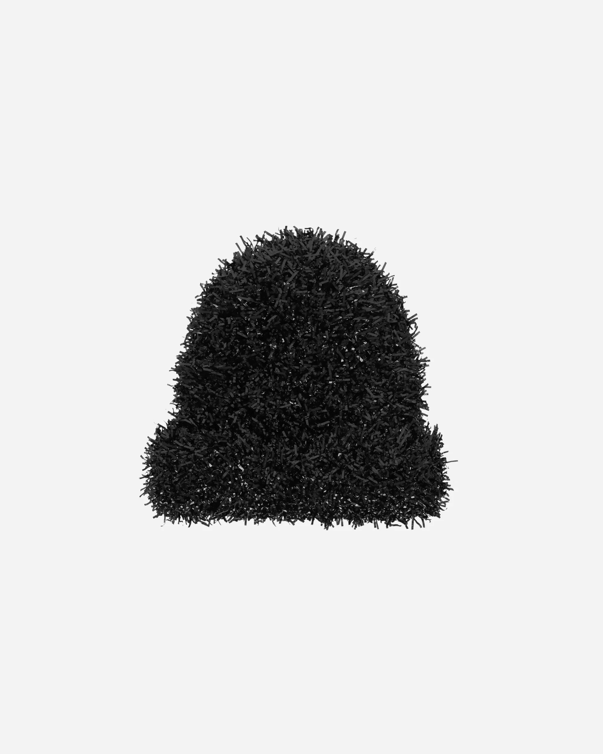 Film Fringe Knit Cap Black - Image 2