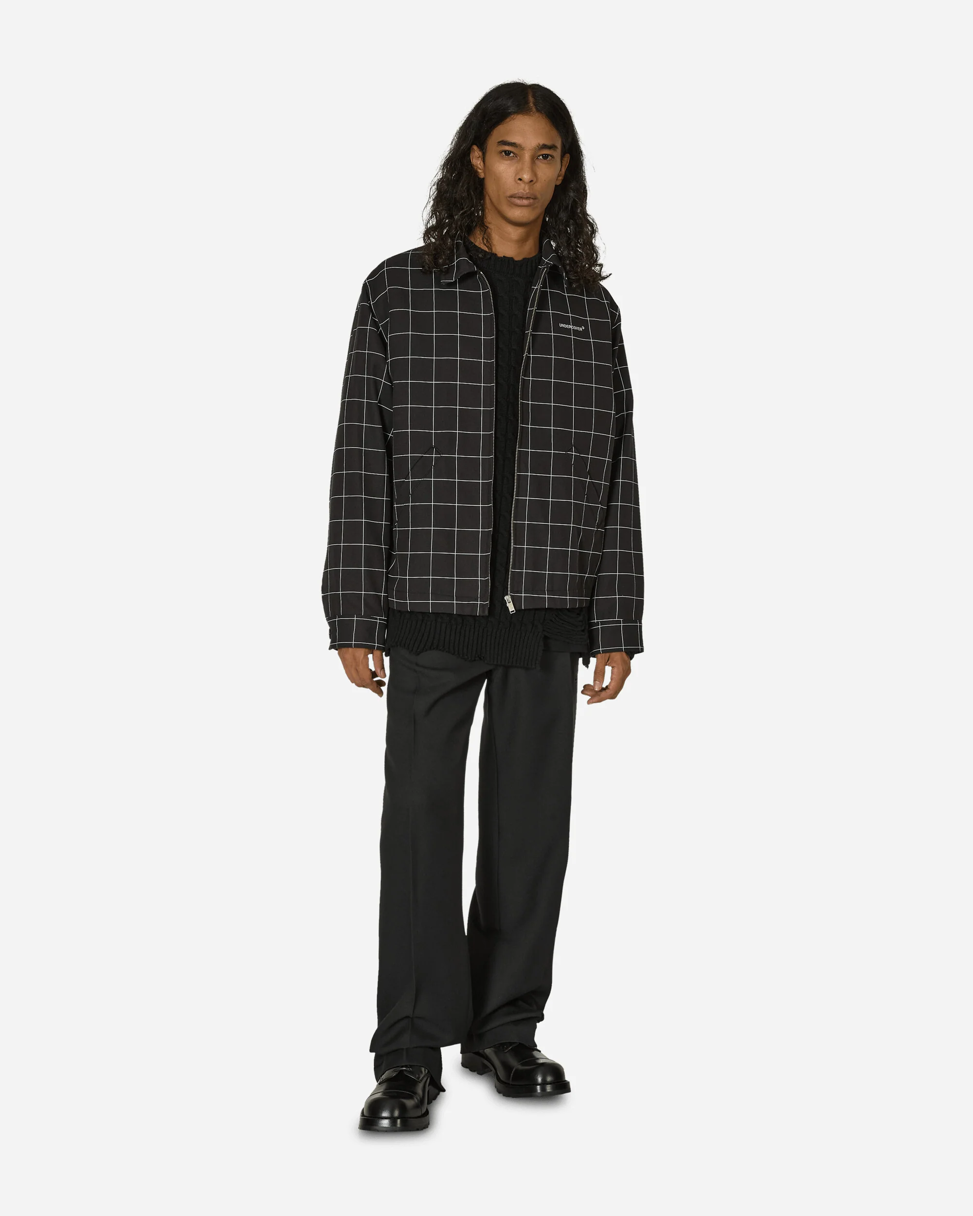 Grid Jacket Black - Image 4