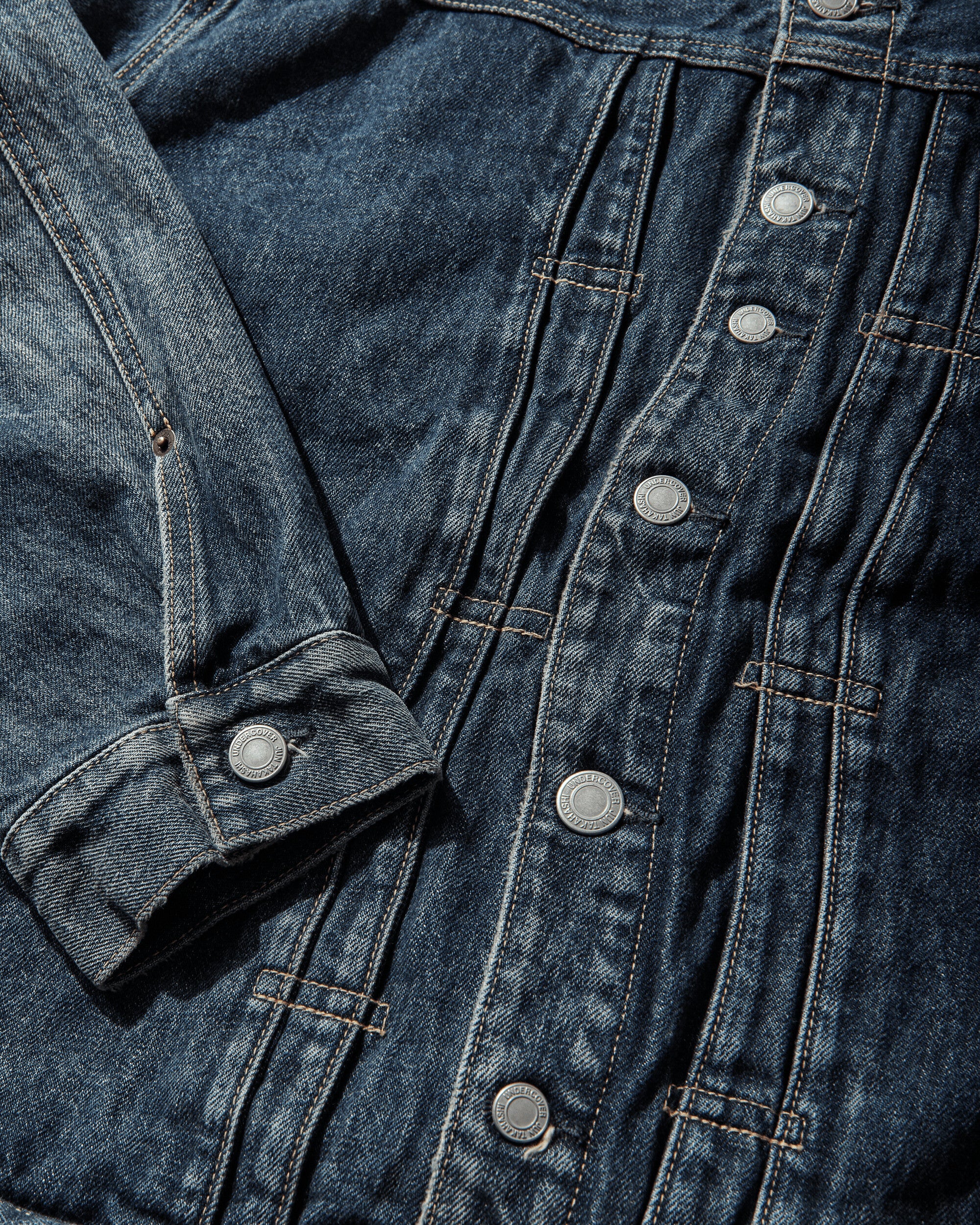 Men's Denim Blouson Indigo - Image 3