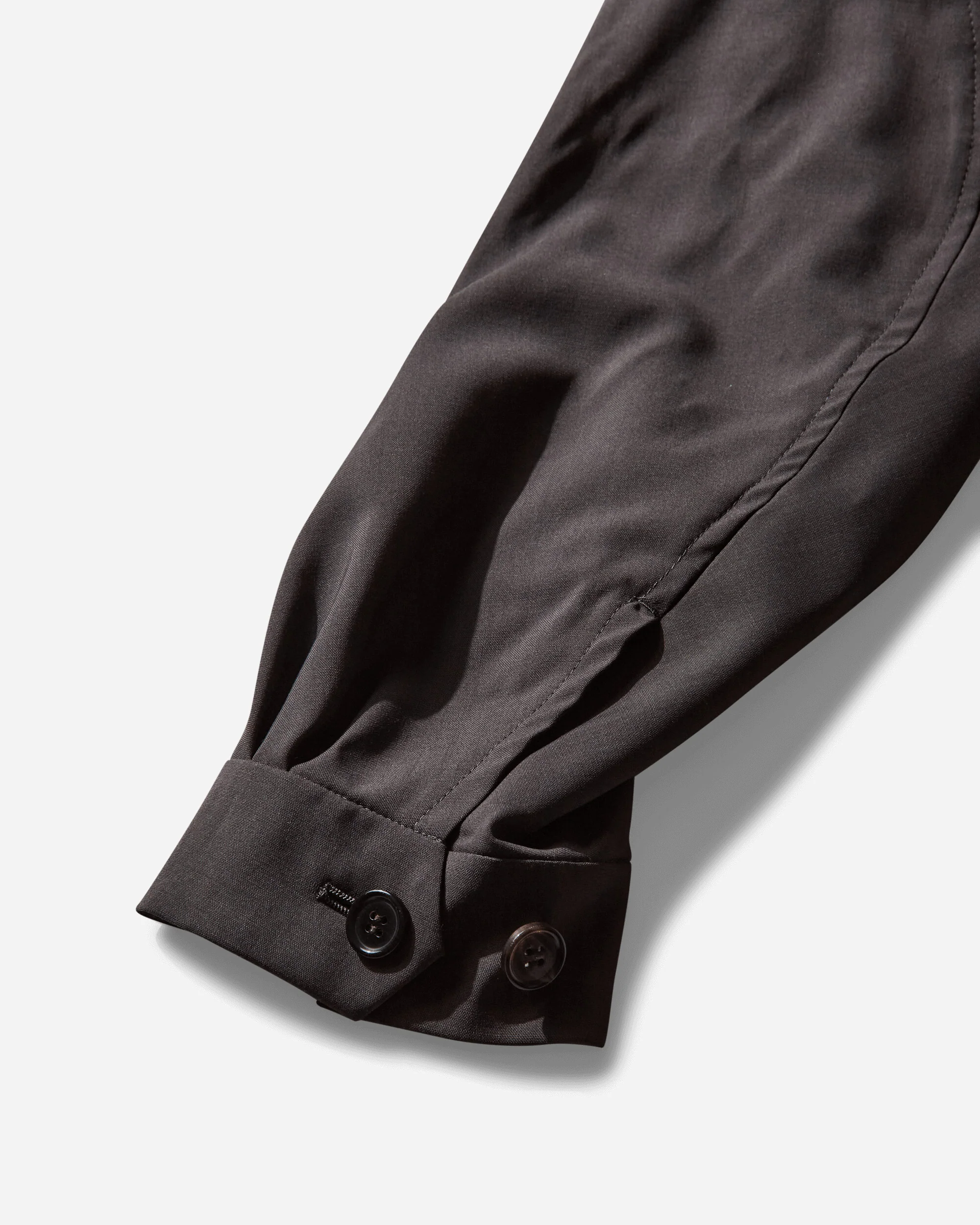 Men's Robert Bosisio Wool Jacket Dark Brown - Image 4