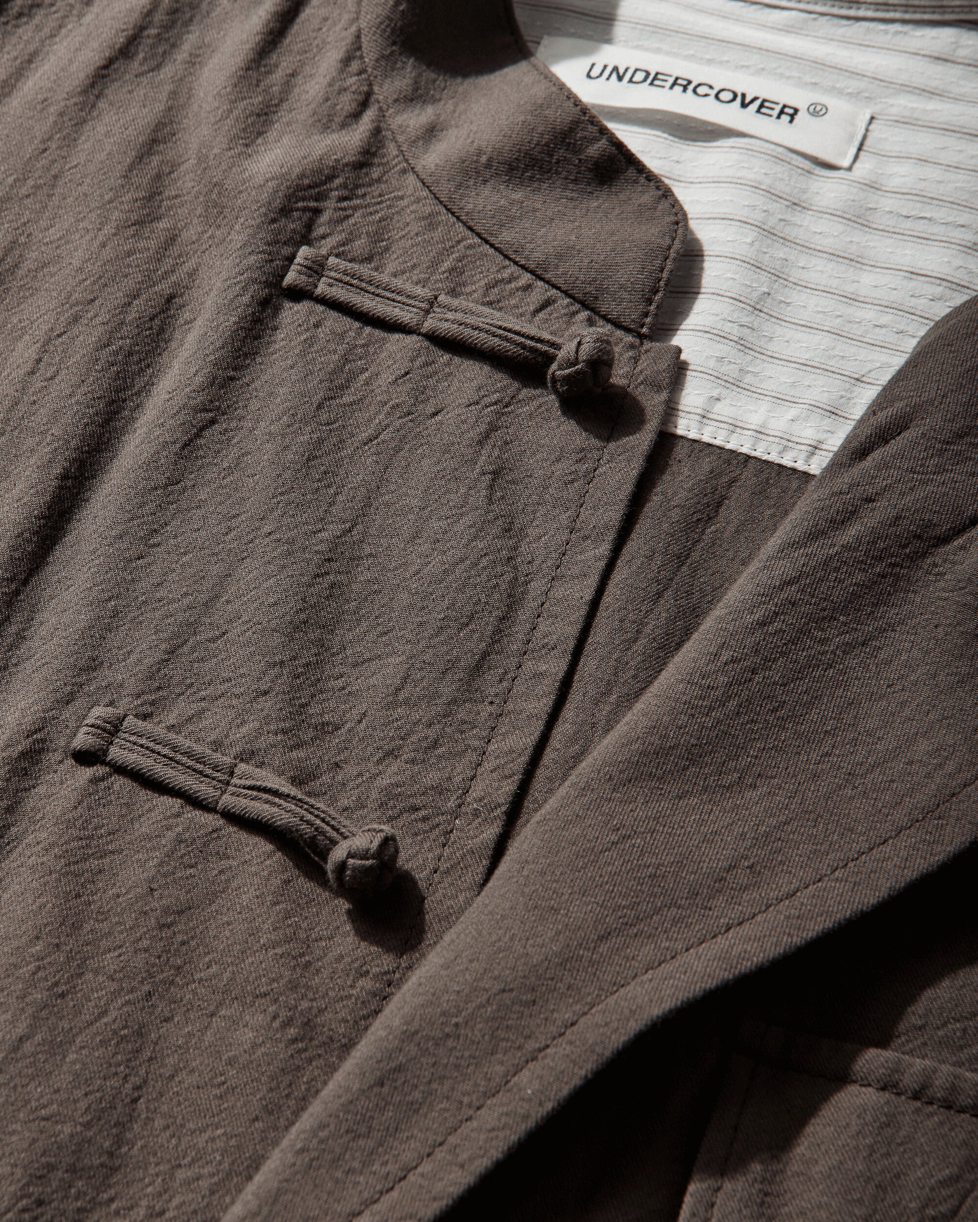 Men's Cotton Jacket Brown - Image 3