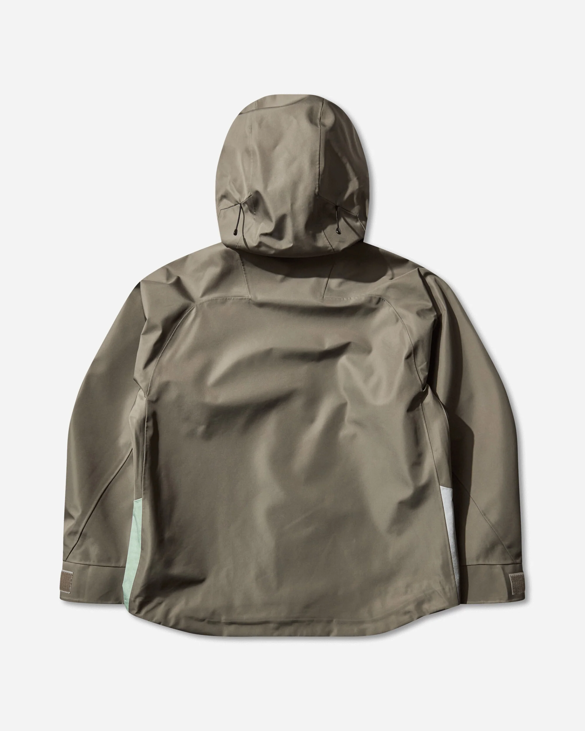 Men's Heldon Nylon Zip Jacket Gray / Khaki - Image 2