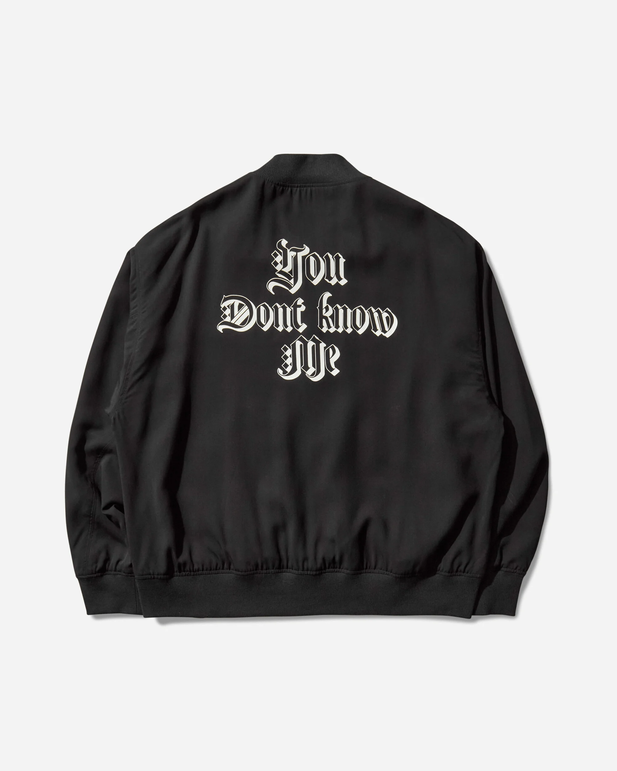 Men's Bomber Jacket Black - Image 2