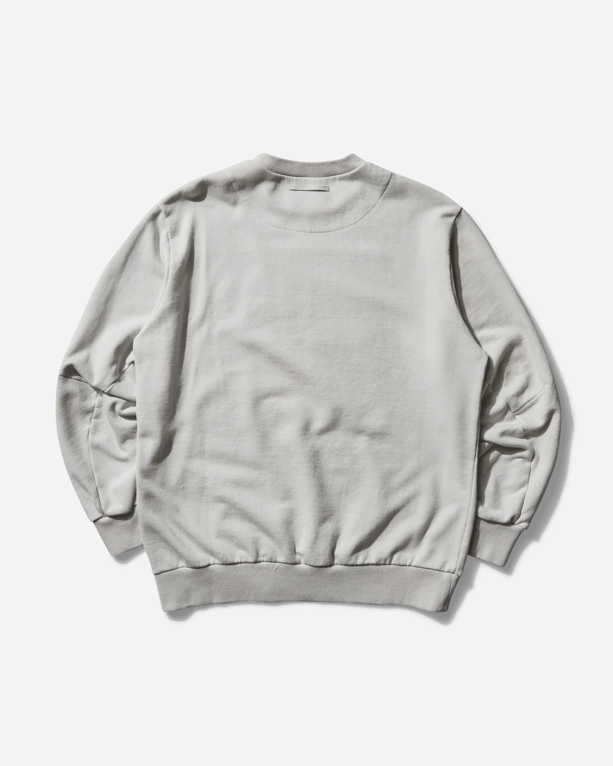 Men's Robert Bosisio Crewneck Sweatshirt Light Beige Gray - Image 2