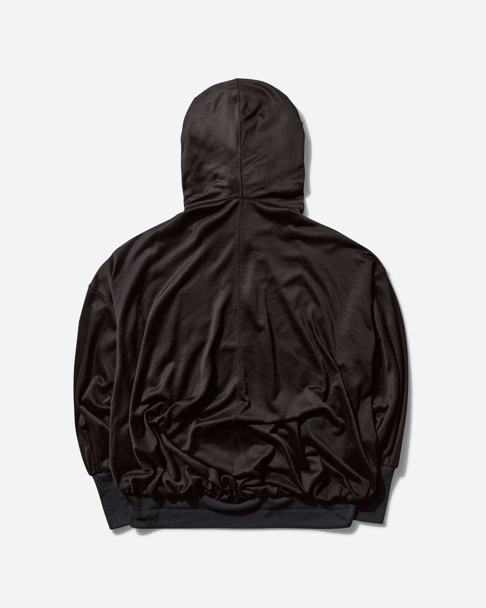 Men's Half Zip Hoodie Black - Image 2