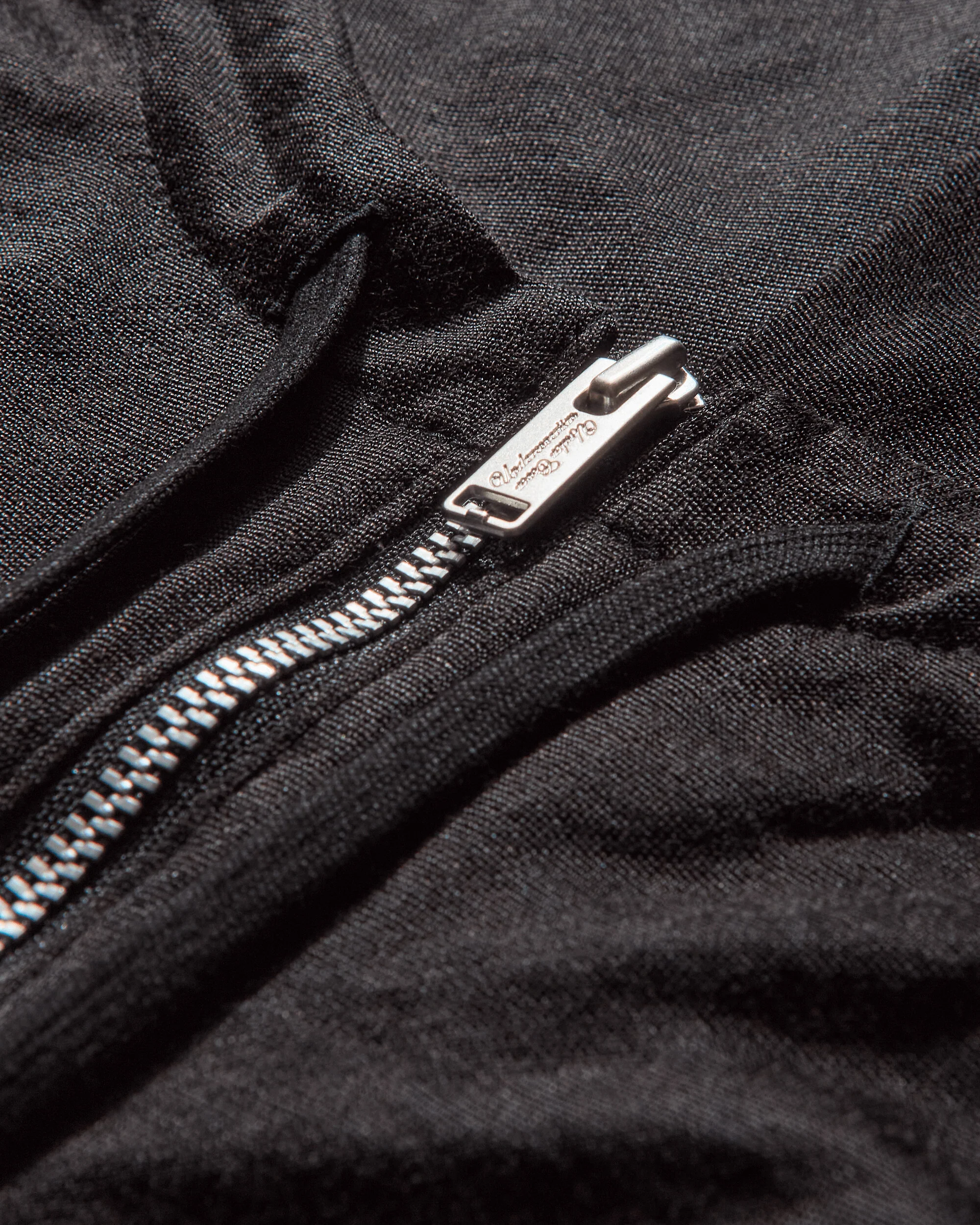 Men's Half Zip Hoodie Black - Image 3