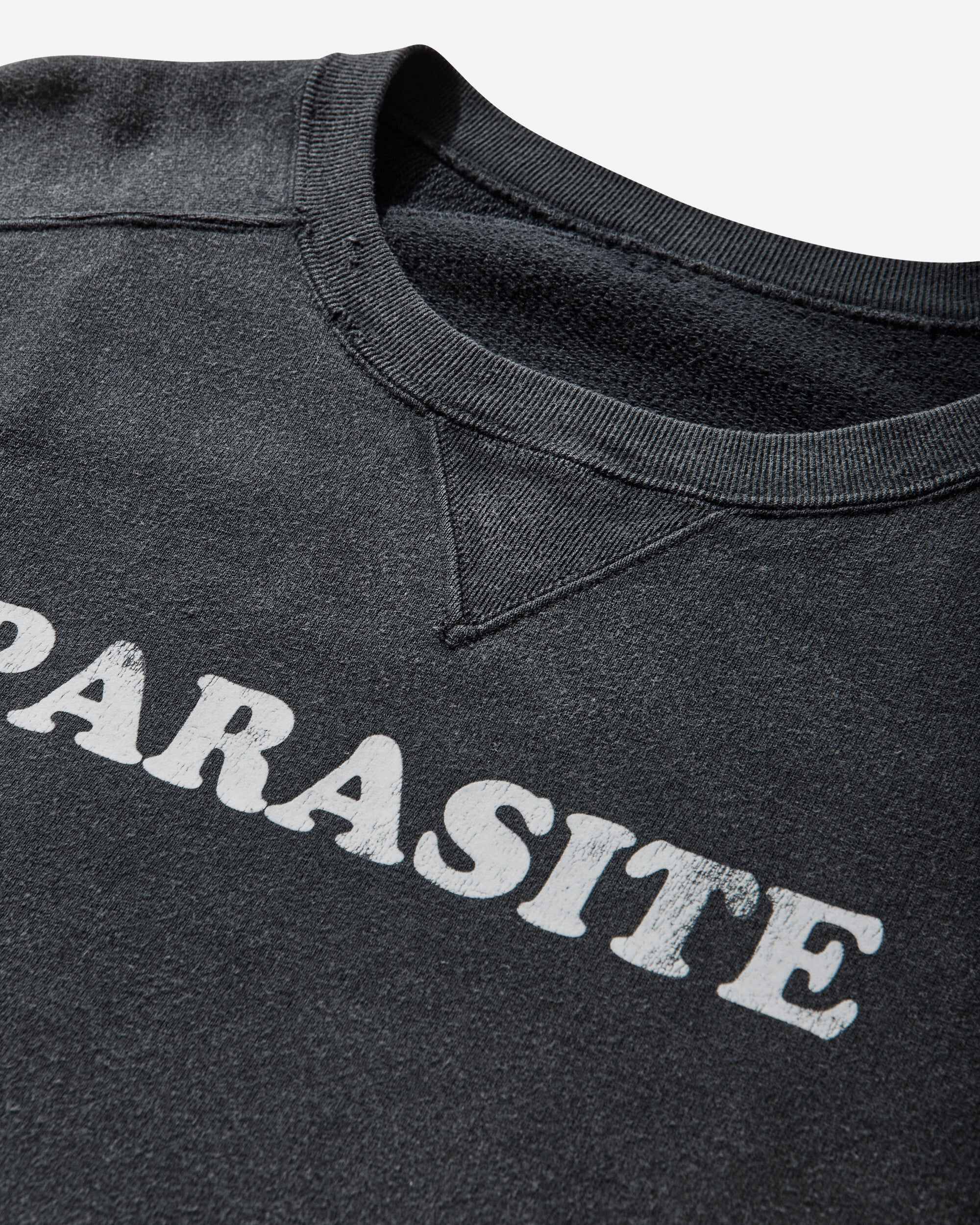 Men's Parasite Crewneck Sweatshirt Black - Image 4