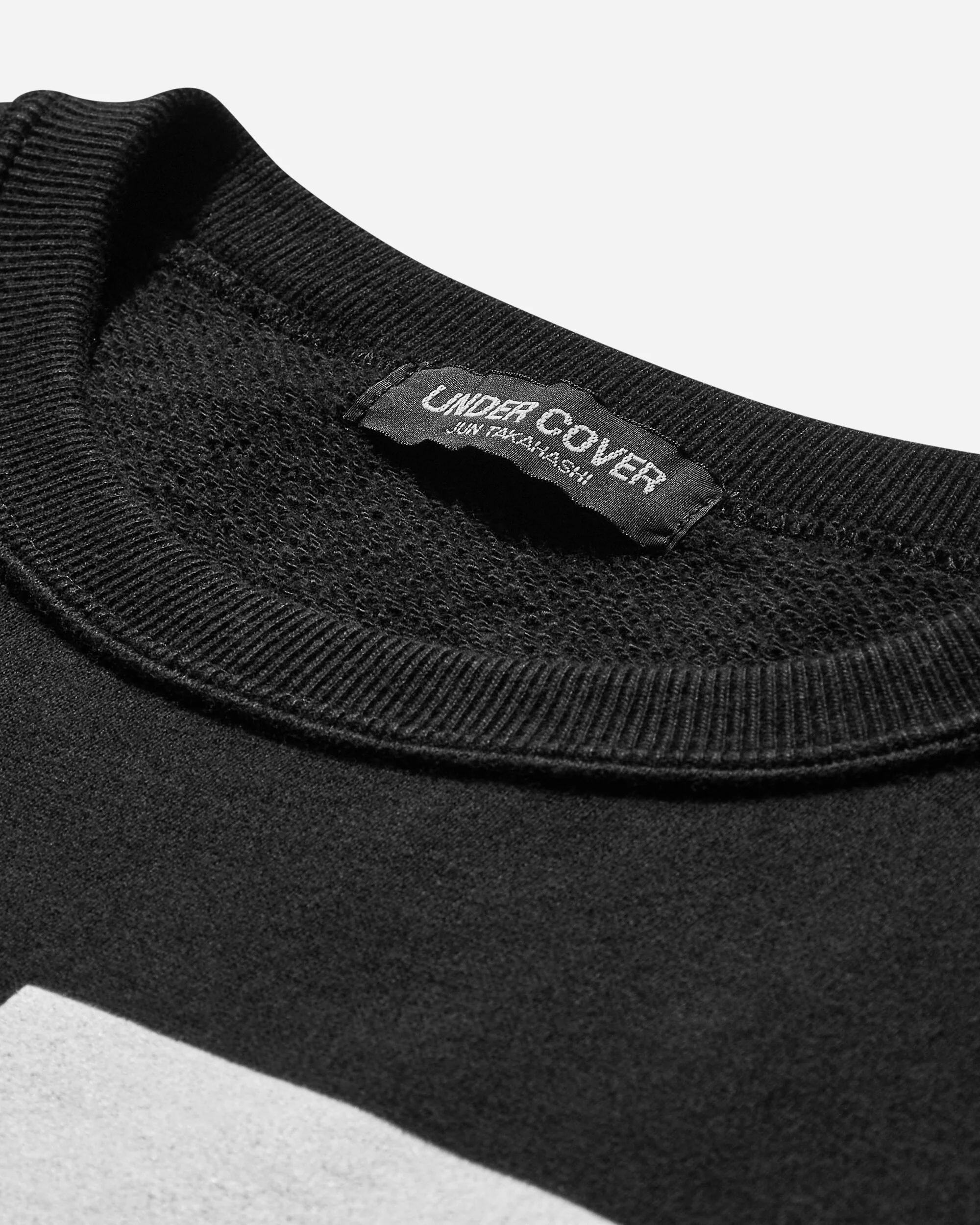 Men's U Signature Crewneck Sweatshirt Black - Image 3