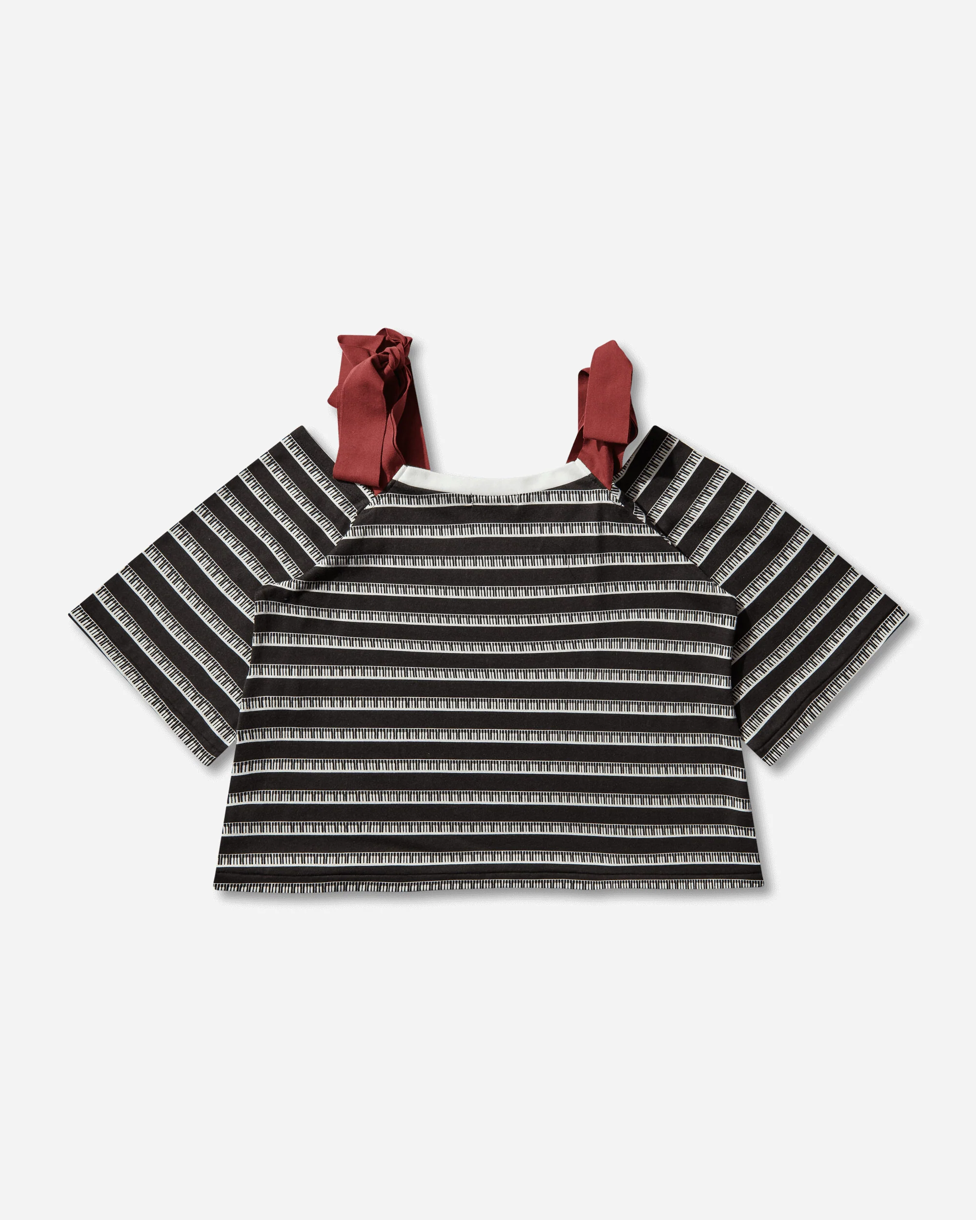 Women's Bow Top Black Border - Image 2