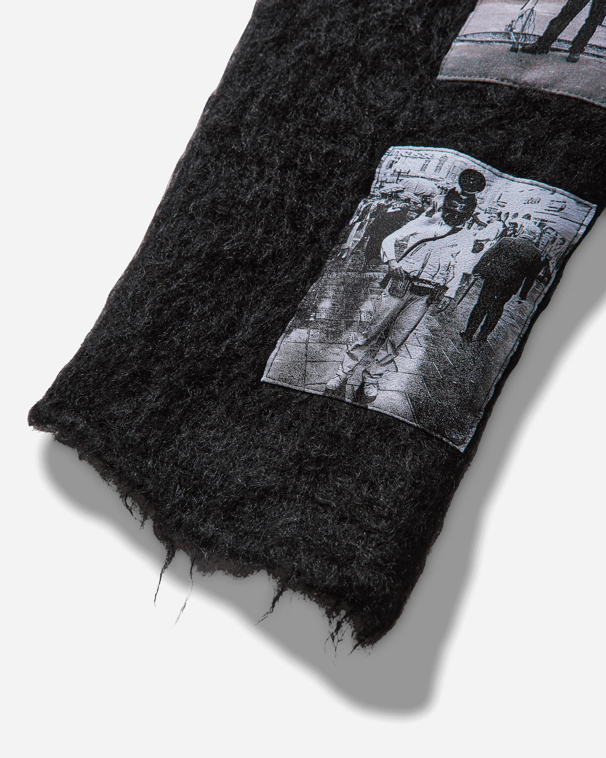 Men's Conrad Schnitzeler Mohair Sweater Black - Image 3