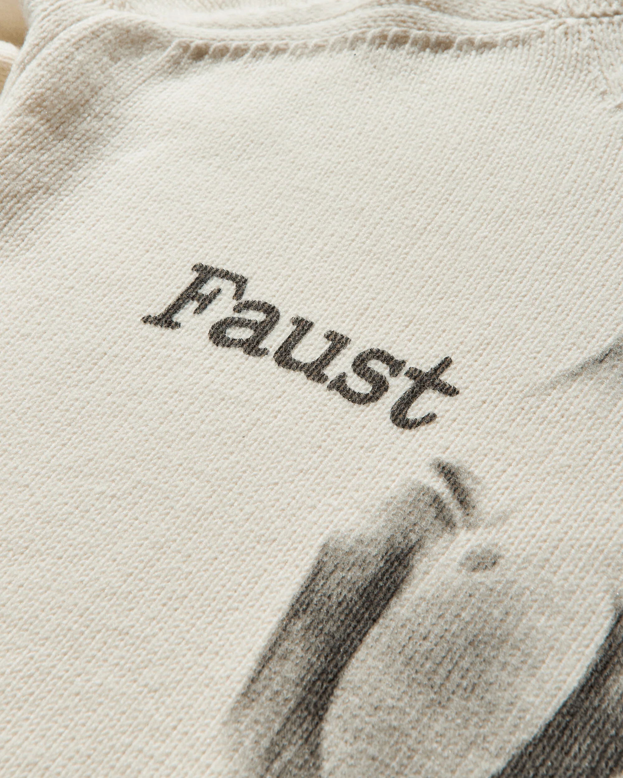 Men's Faust Wool Sweater Off White - Image 3