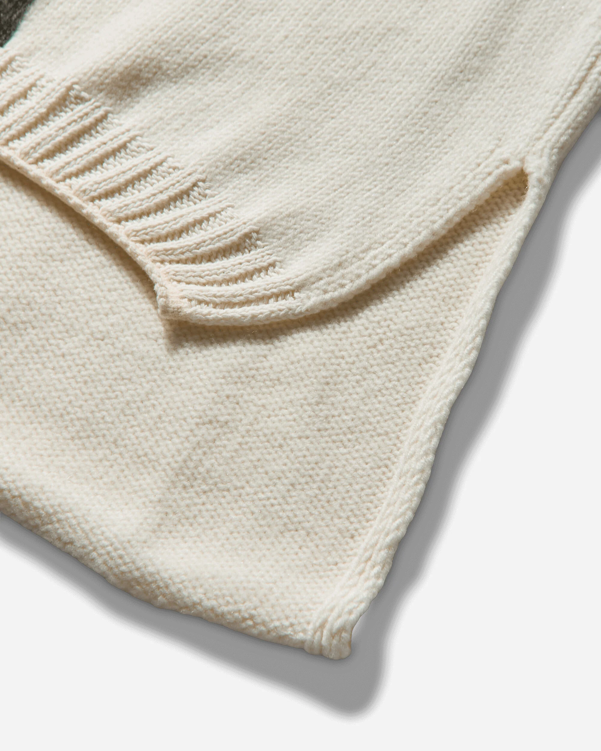 Men's Faust Wool Sweater Off White - Image 4