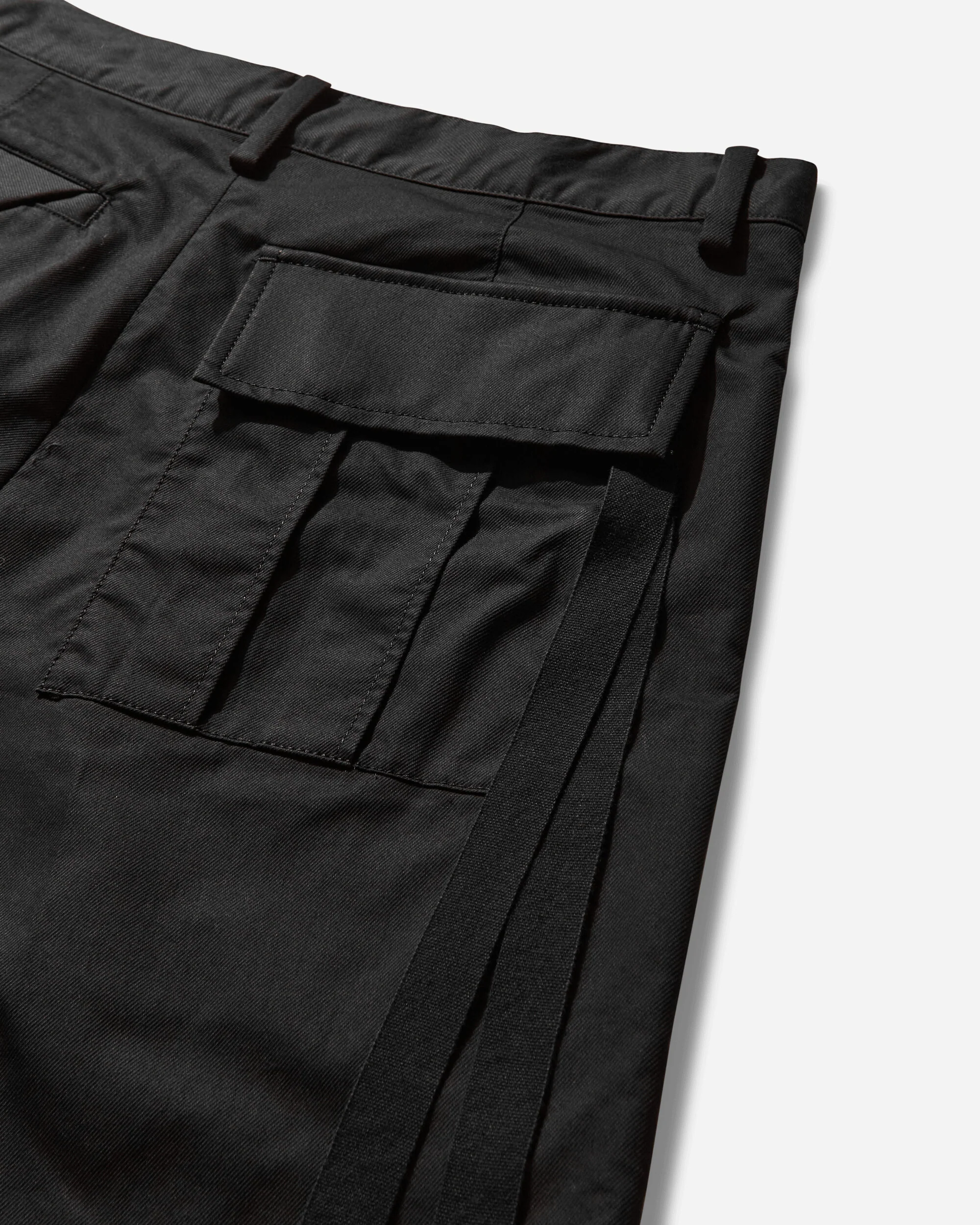 Men's Pleated Shorts Black - Image 4