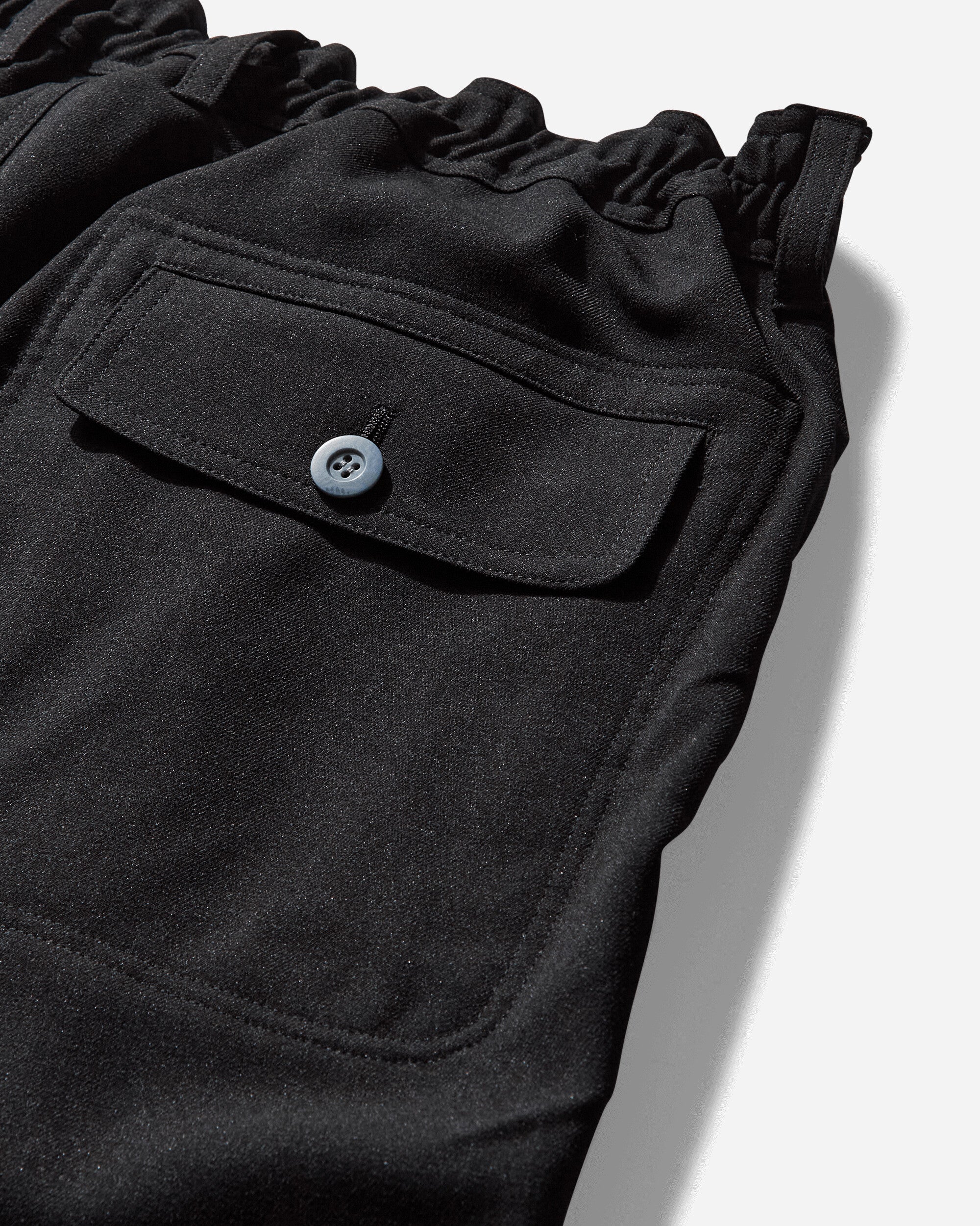 Men's Polyester Trousers Black - Image 4